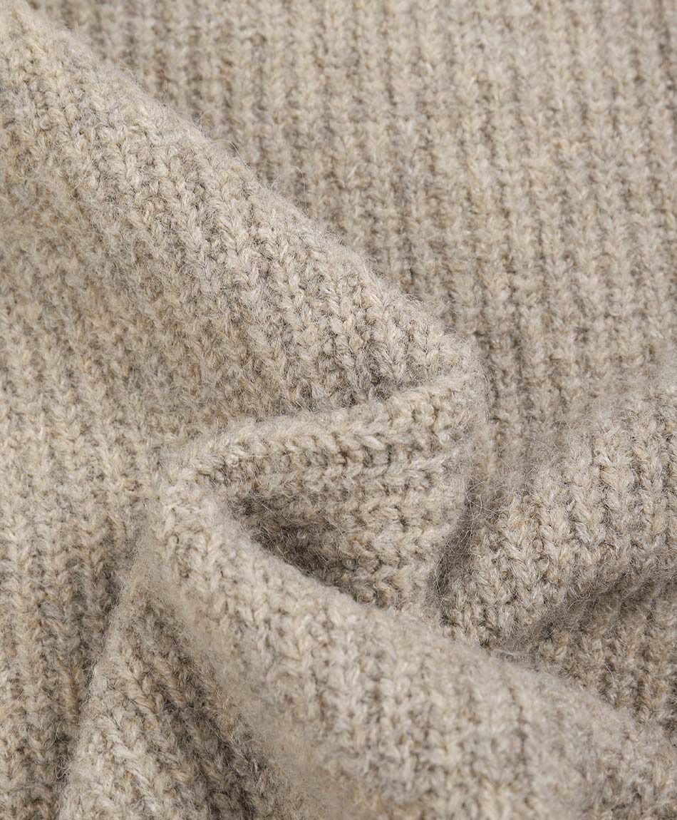 Poncho mujer pinny beige