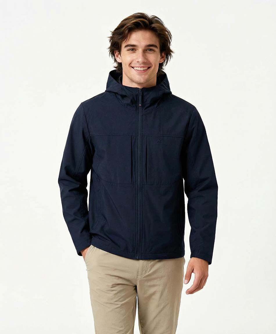 Chaqueta hombre softshell capucha
