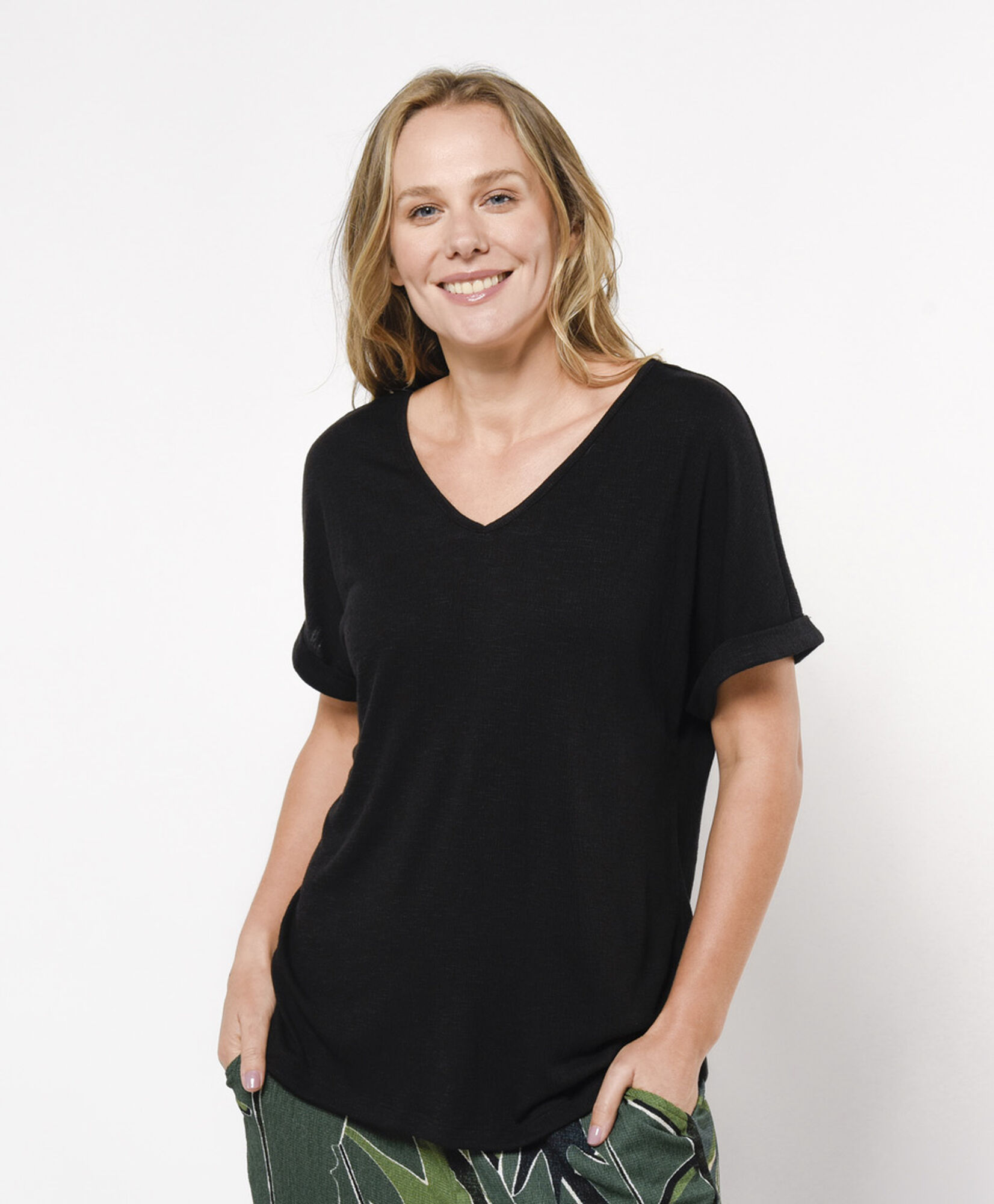 Polera mujer encaje espalda Polera mujer encaje espalda