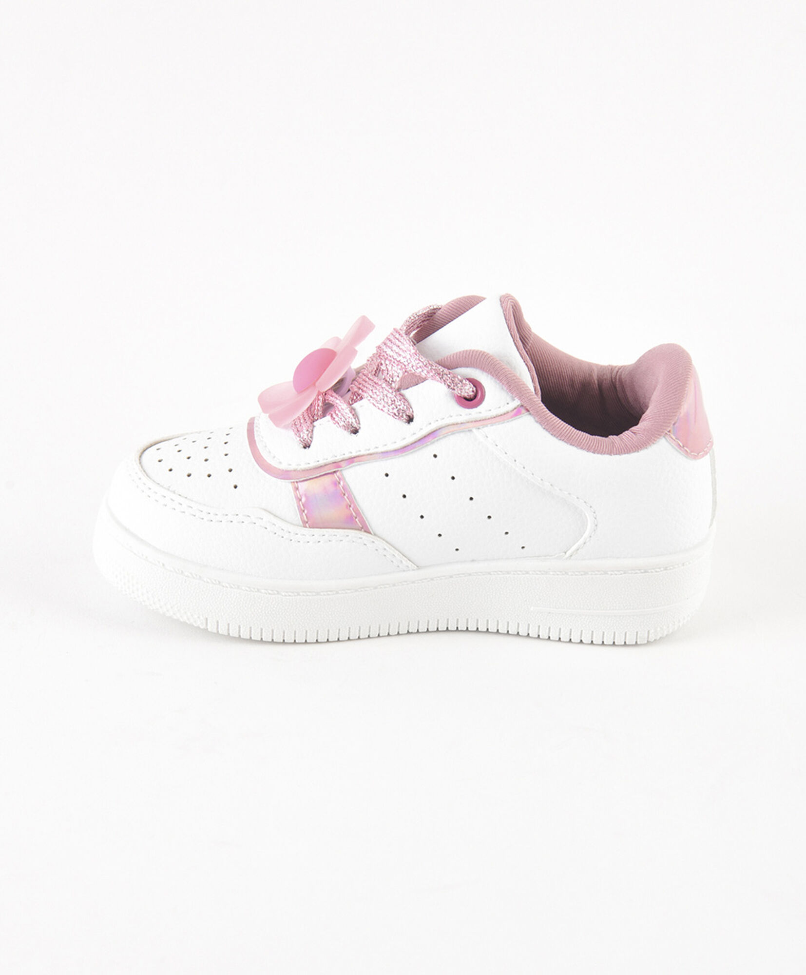 Zapatilla infantil (26 a 31) flor charm Zapatilla infantil (26 a 31) flor charm