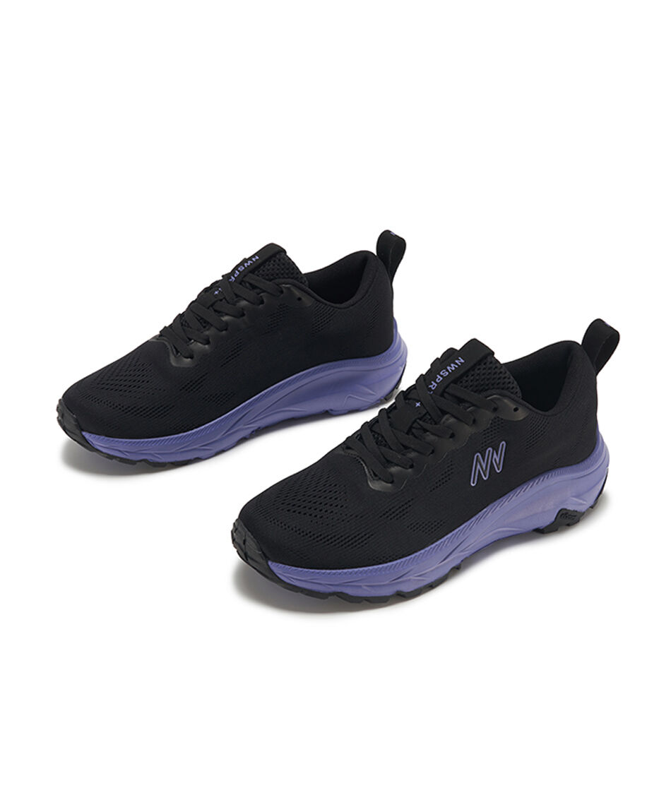 Zapatilla deportiva mujer plataforma lila