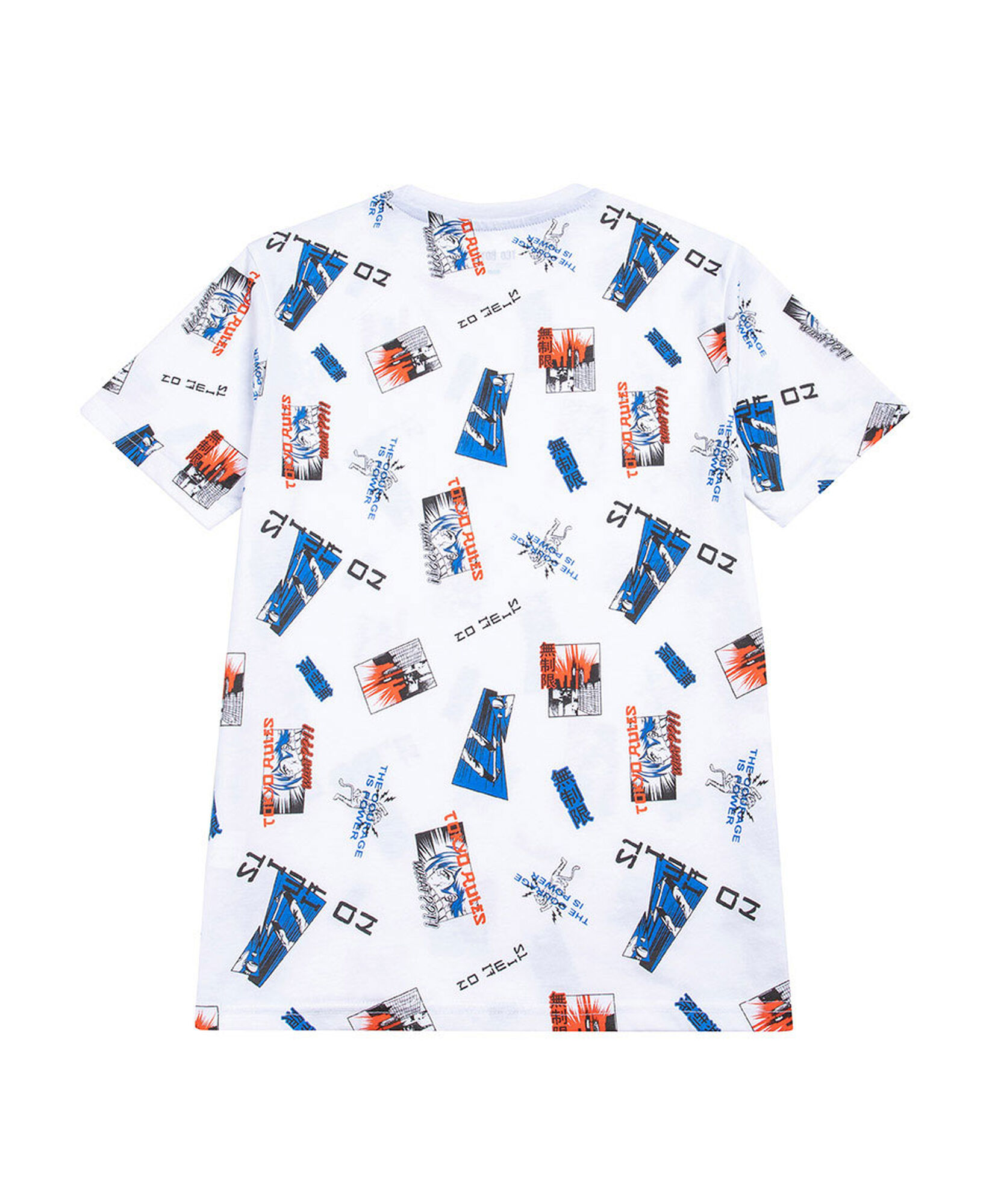 Polera niño blanca dibujos Polera niño blanca dibujos