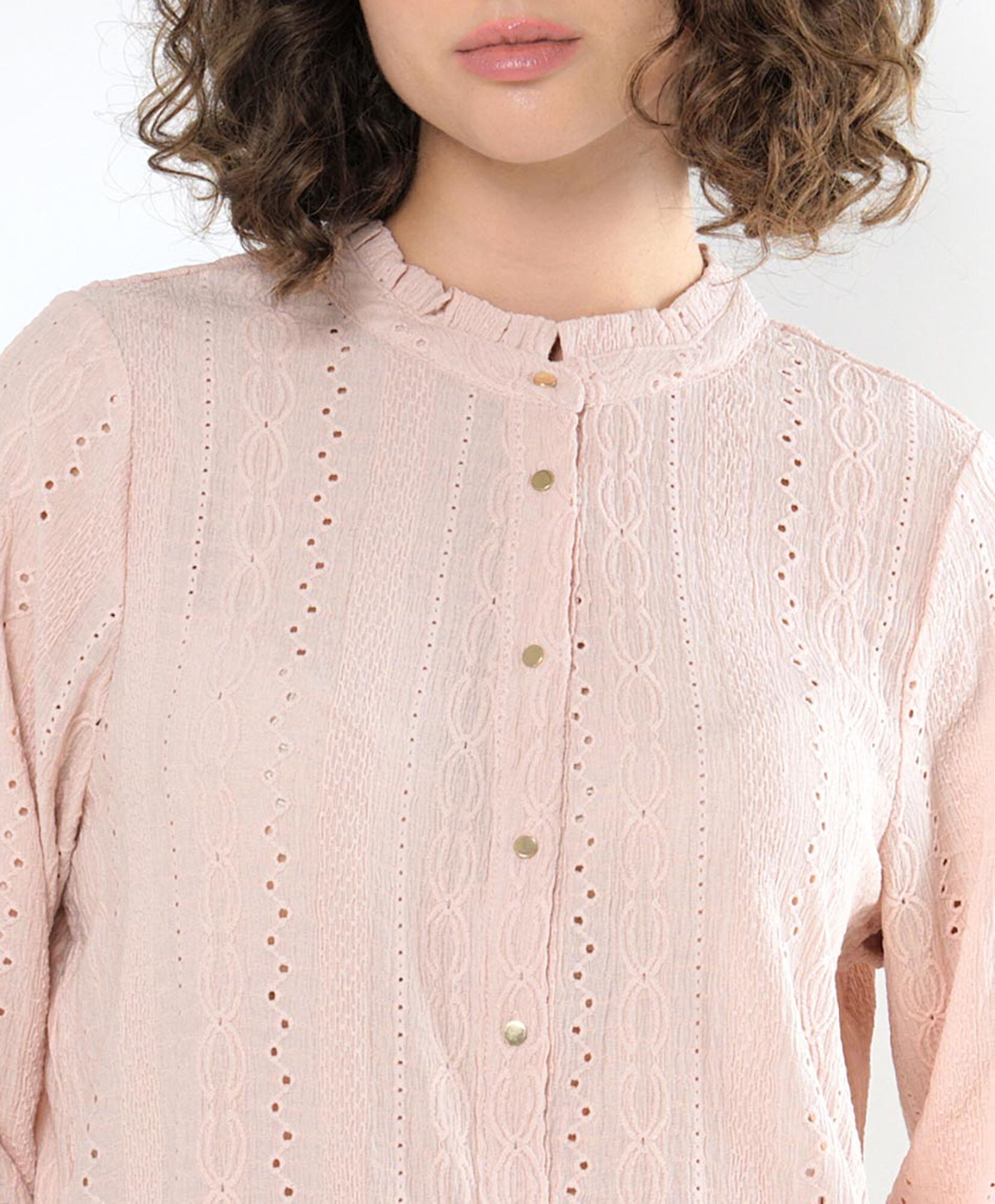 Blusa mujer romántica calada Blusa mujer romántica calada