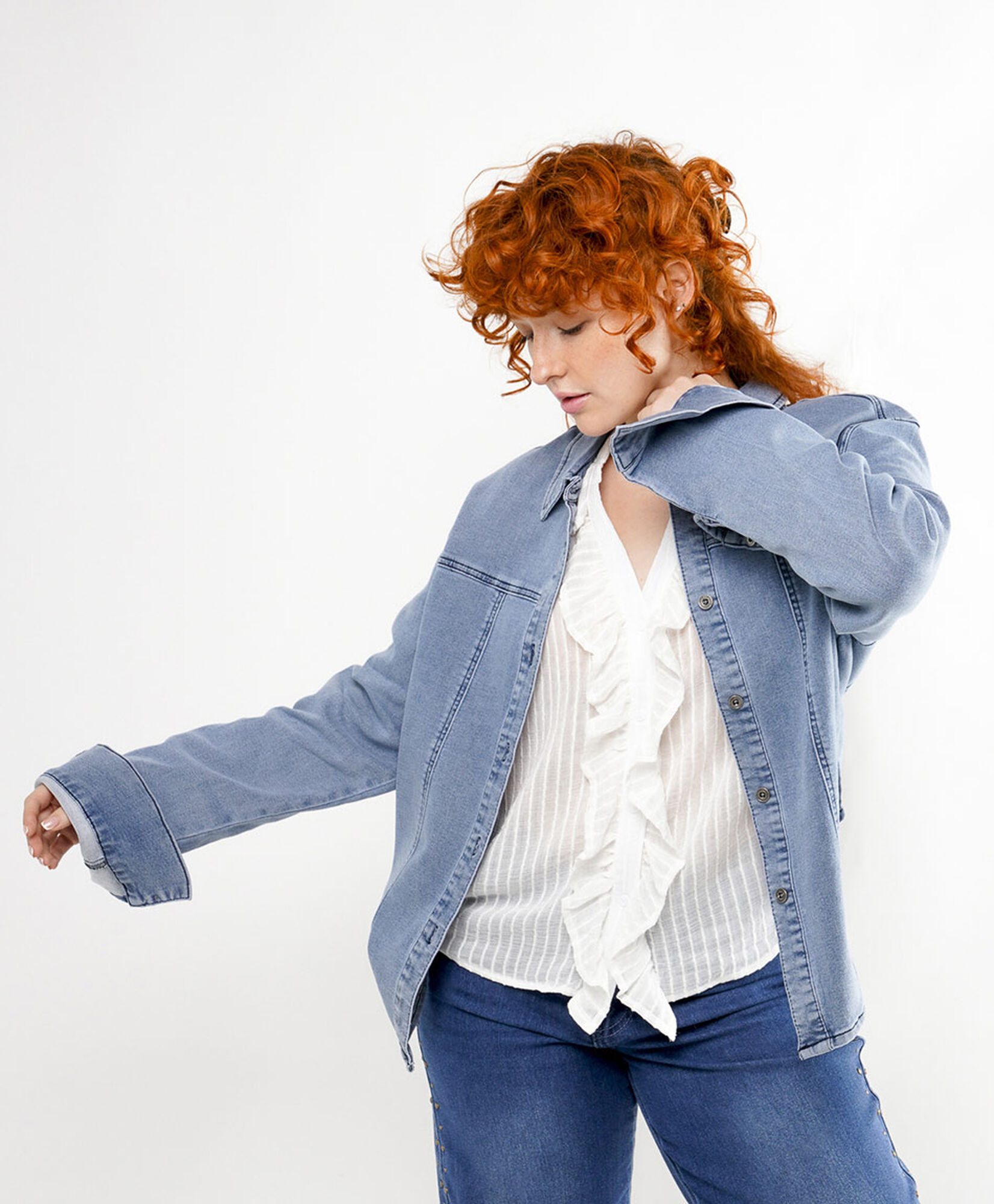 Chaqueta denim básica Chaqueta denim básica