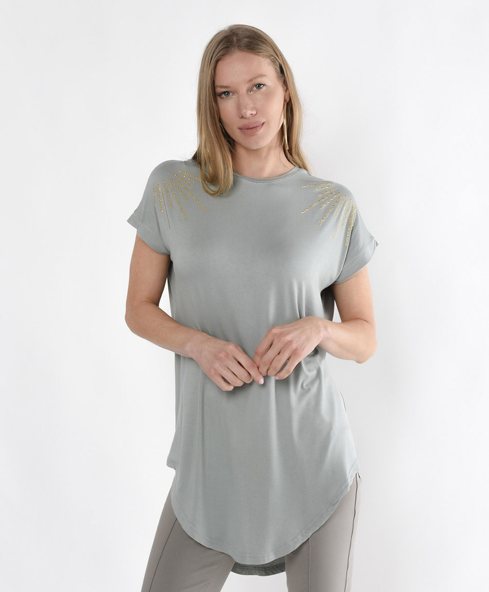 Polera mujer extra larga Polera mujer extra larga