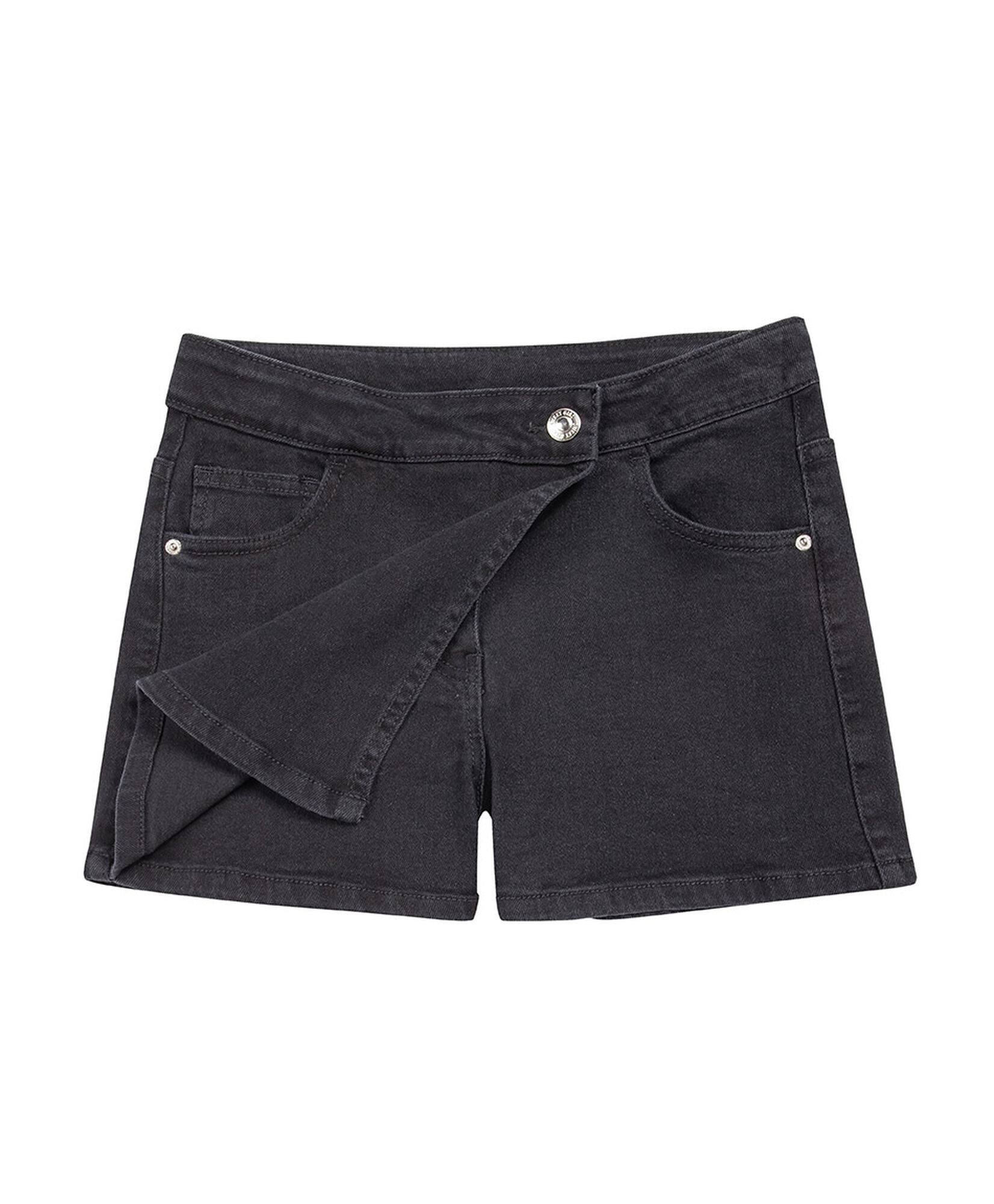 Short niña falda denim black Short niña falda denim black