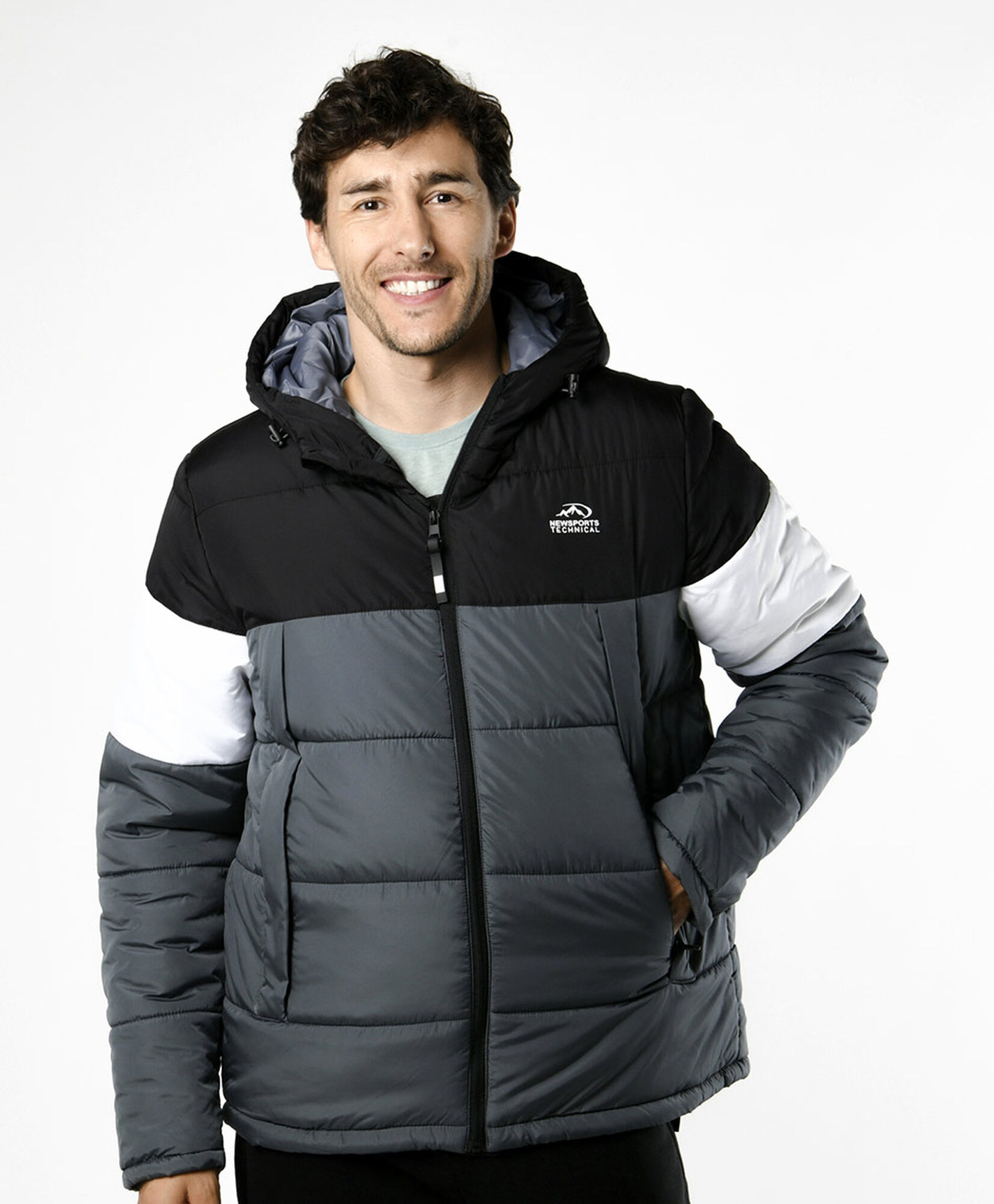 Parka hombre tricolor Parka hombre tricolor