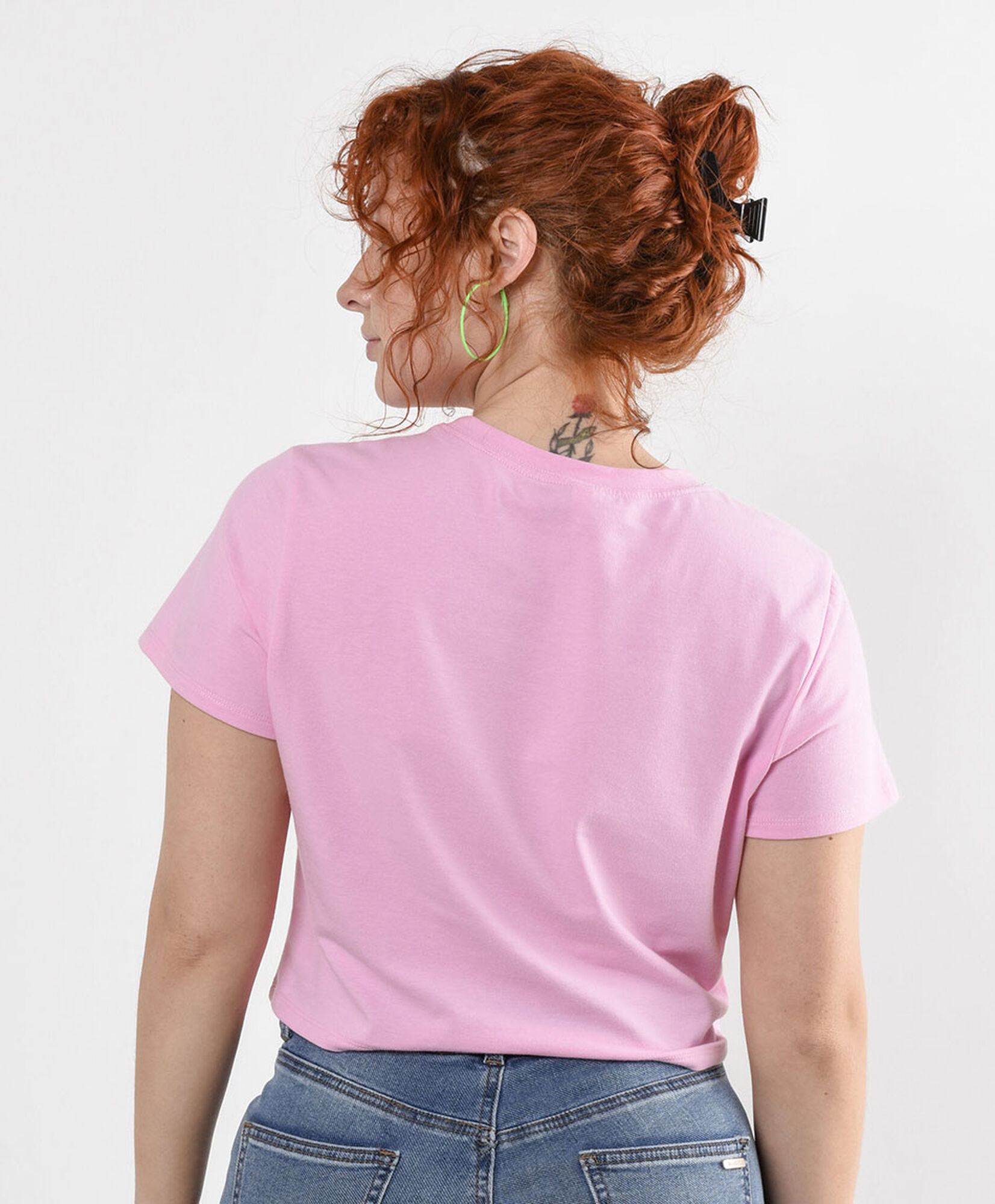 Polera mujer estampado arcoiris Polera mujer estampado arcoiris