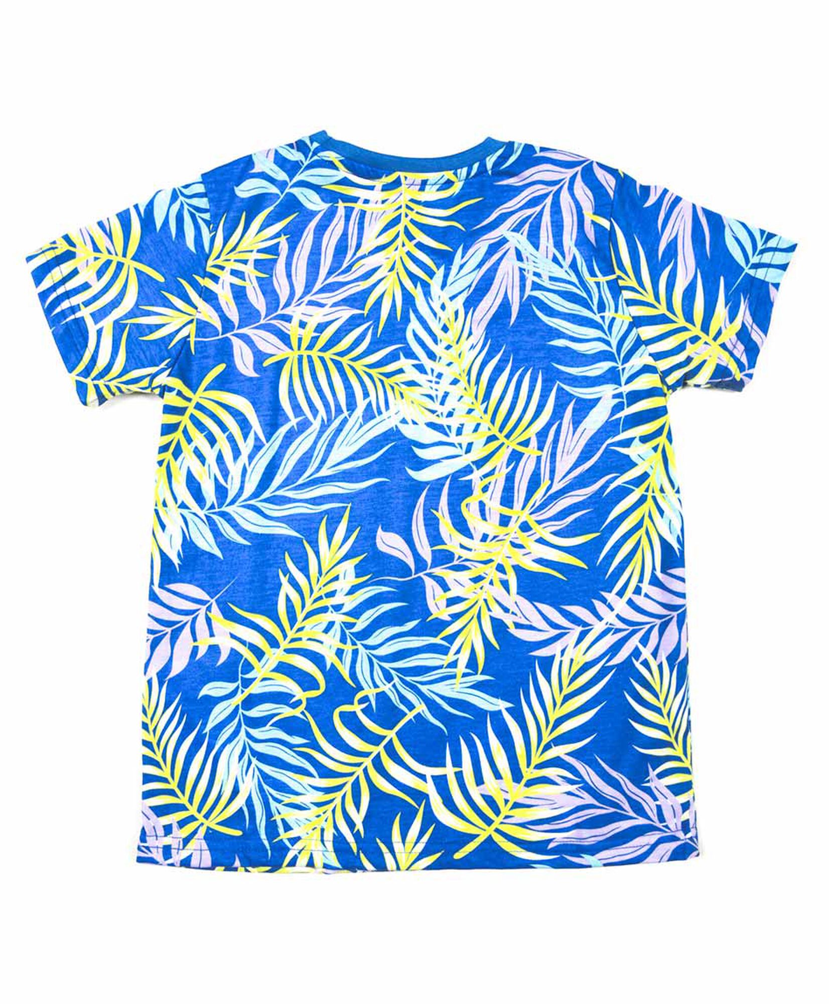 Polera niño hojas tropical Polera niño hojas tropical
