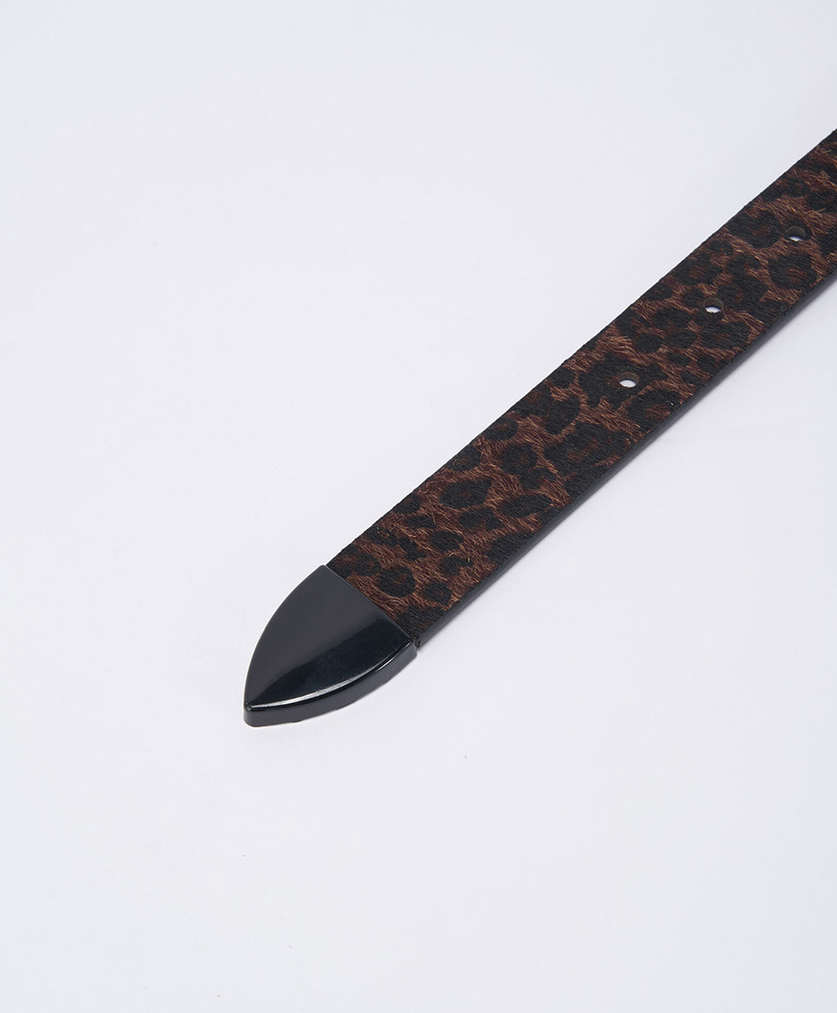 Cinturón mujer animal print black Cinturón mujer animal print black