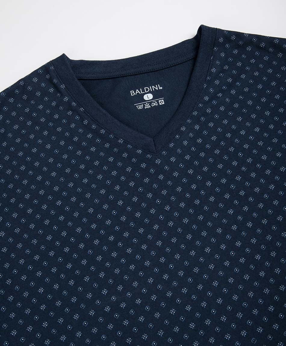 Pijama hombre mini print