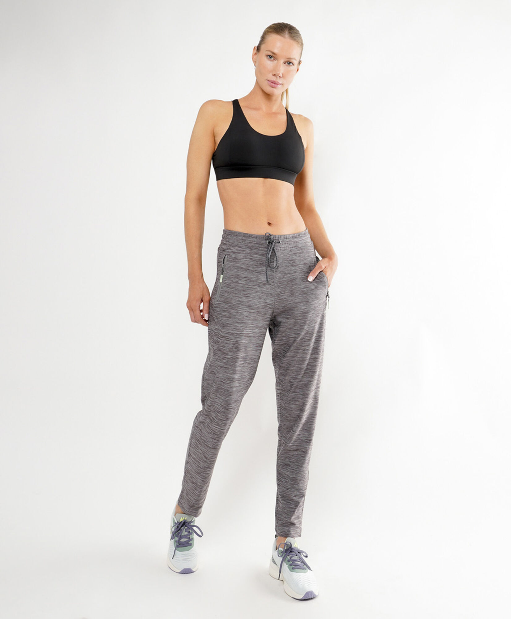 Pantalón deportivo mujer melange Pantalón deportivo mujer melange