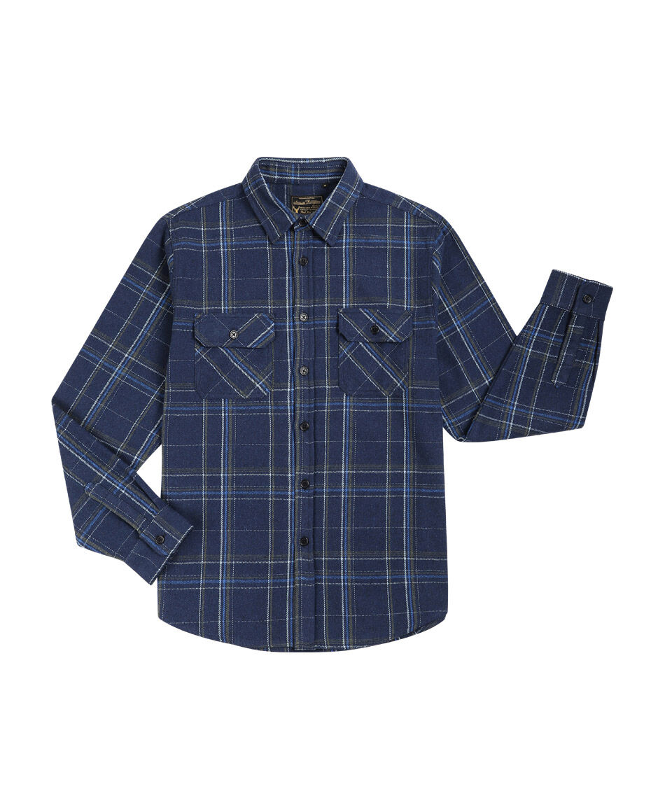 Chaqueta hombre le&ntilde;adora azul