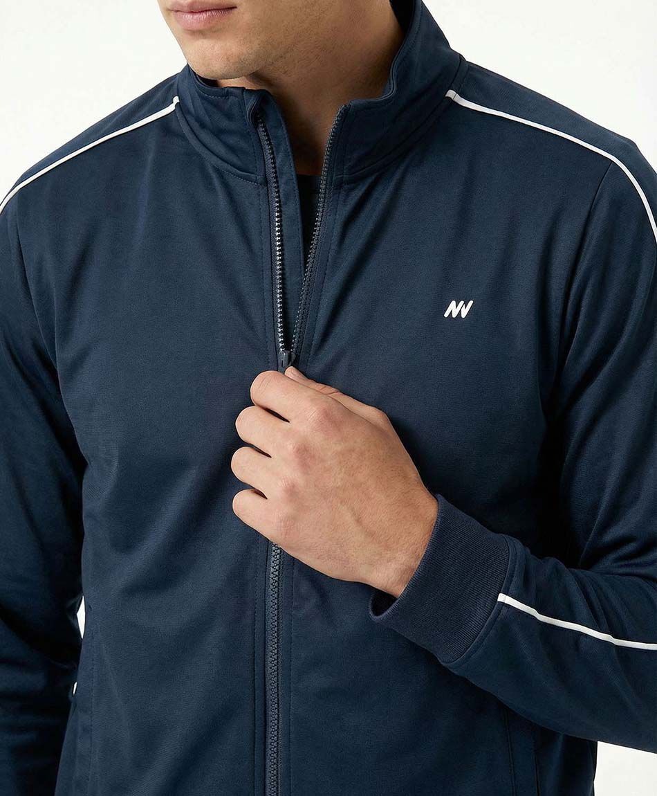 Poler&oacute;n deportivo hombre navy