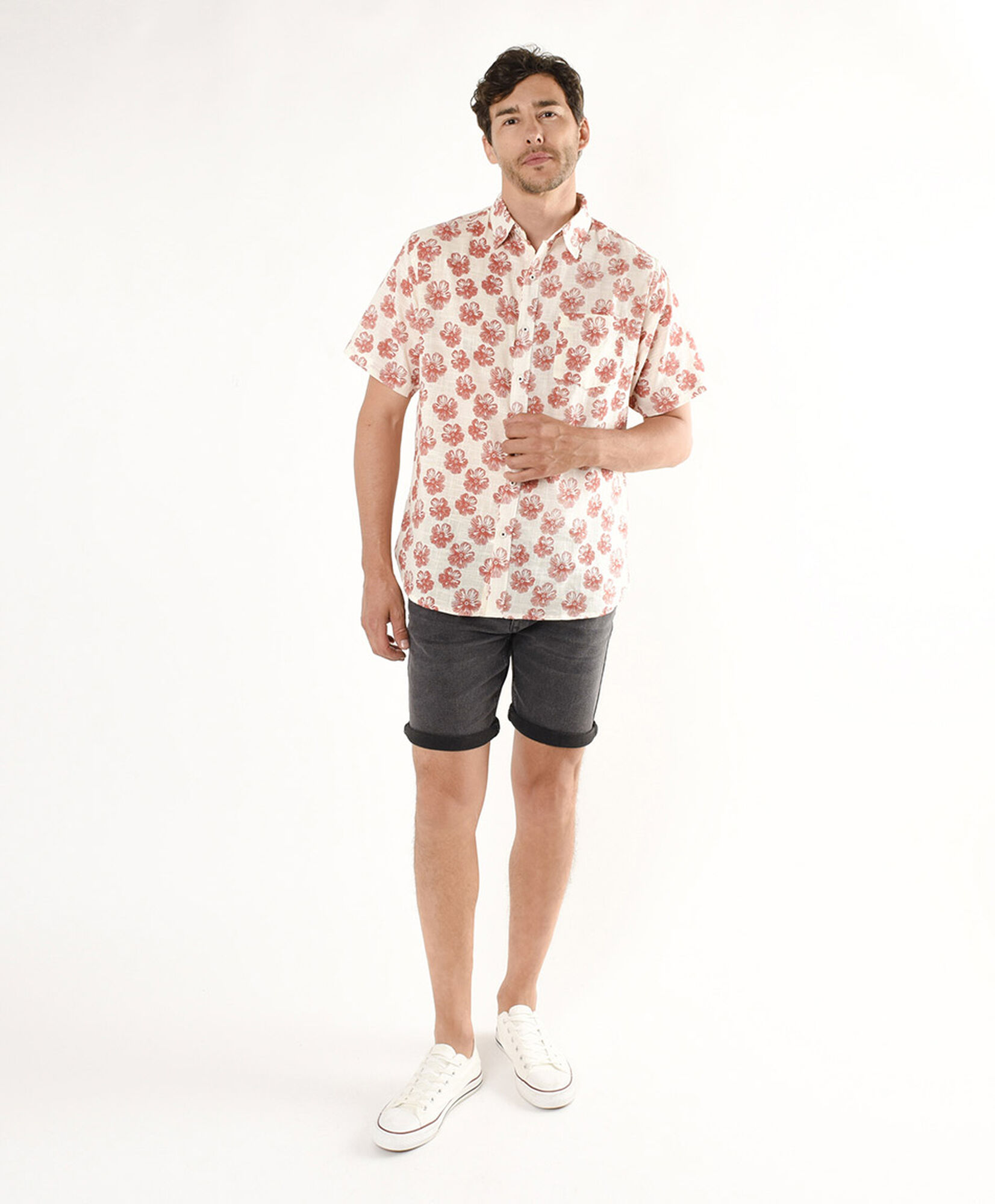 Camisa hombre floreada Camisa hombre floreada