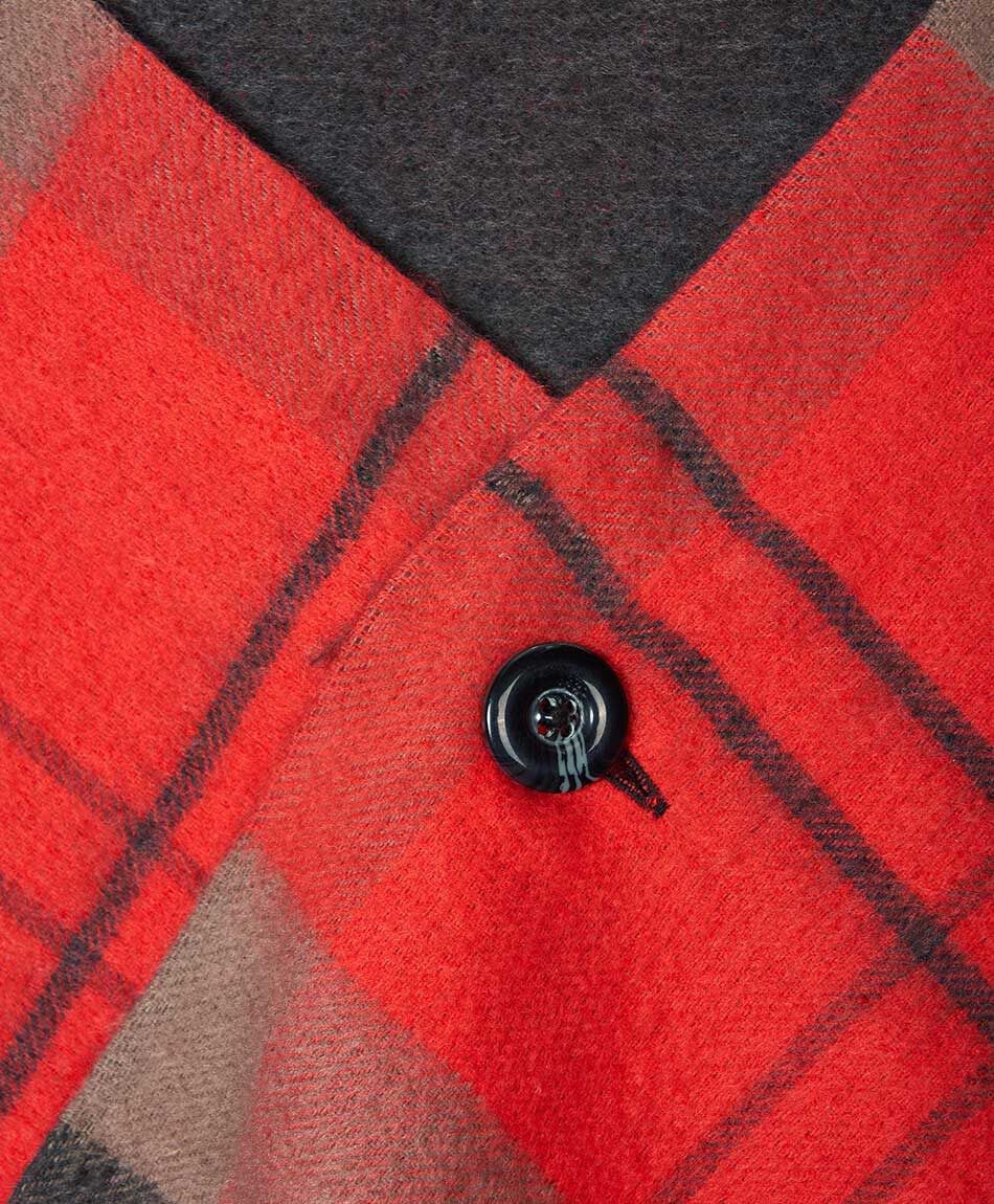 Poncho mujer broche bot&oacute;n