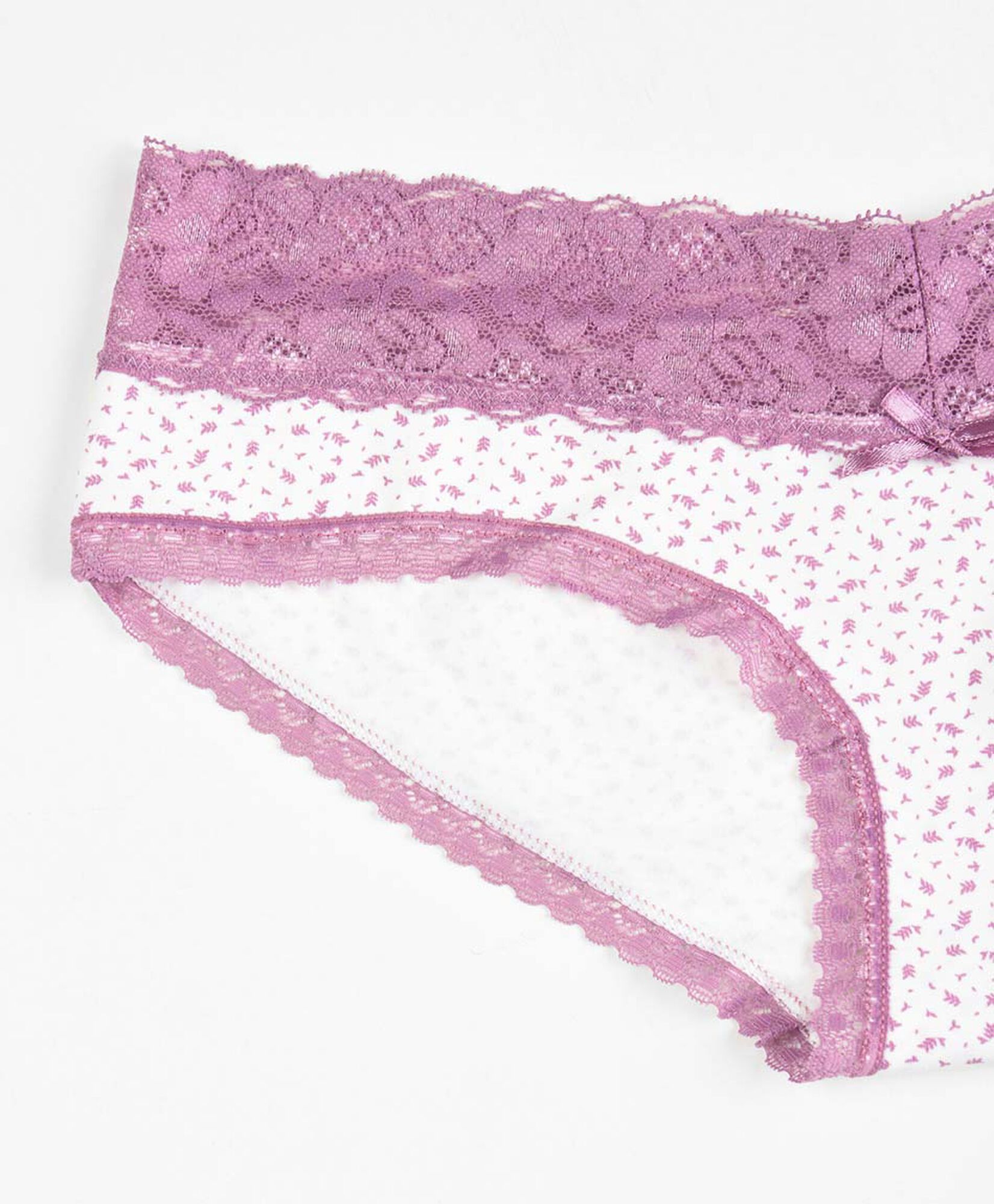 Pantaleta mujer pretina encaje Pantaleta mujer pretina encaje