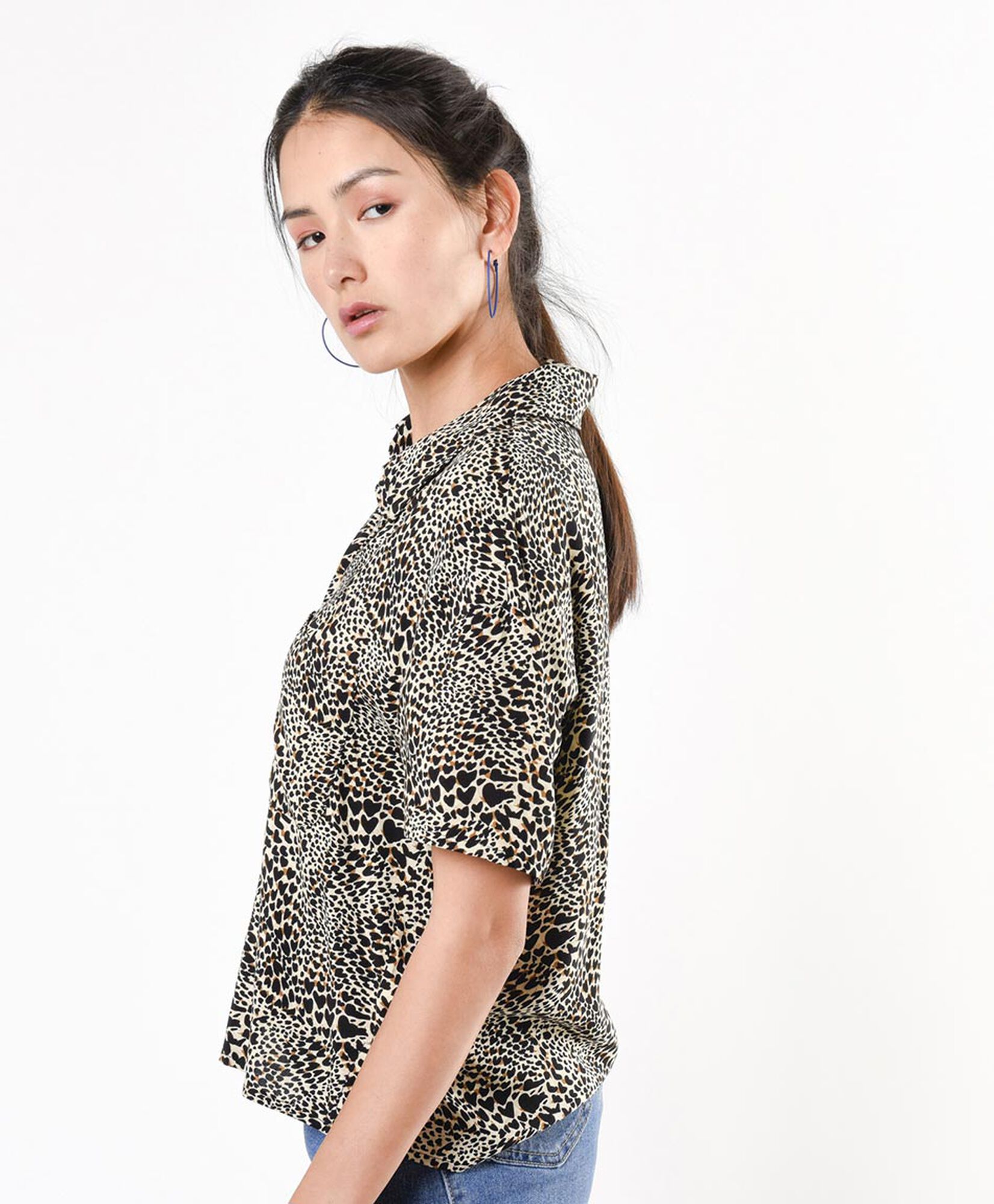 Blusa mujer animal print Blusa mujer animal print