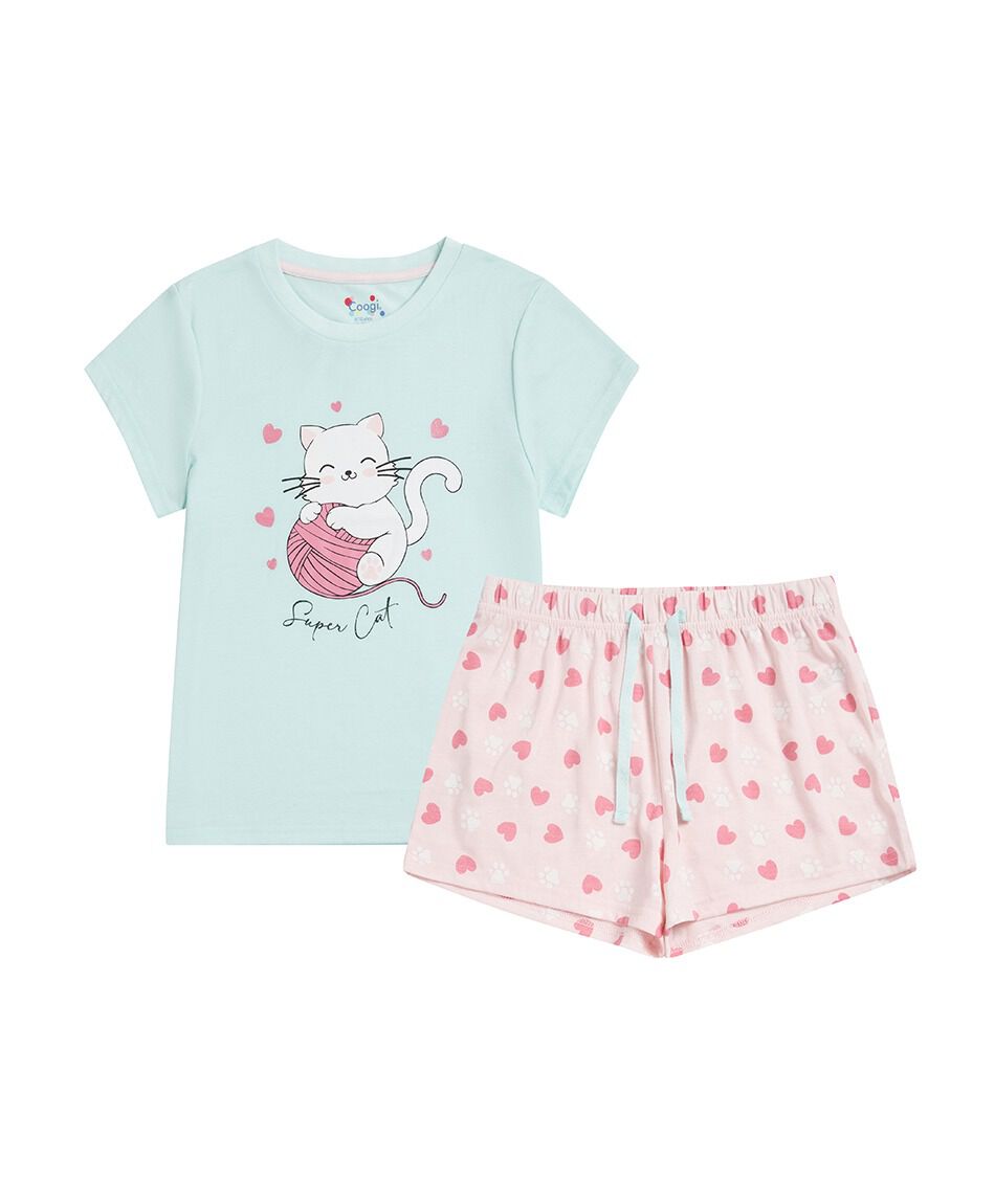 Pijama ni&ntilde;a gatito