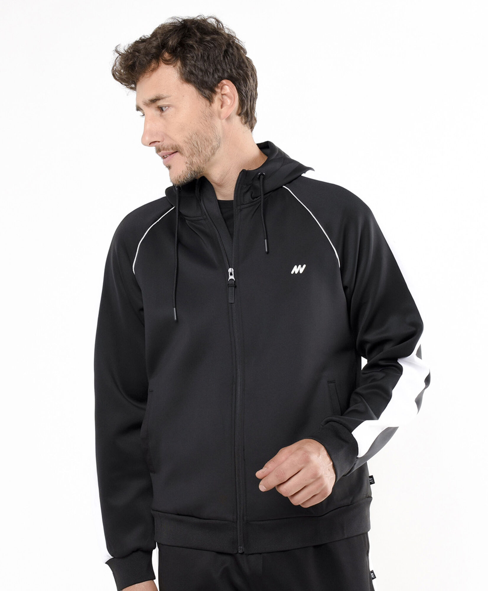 Polerón deportivo hombre piping Polerón deportivo hombre piping