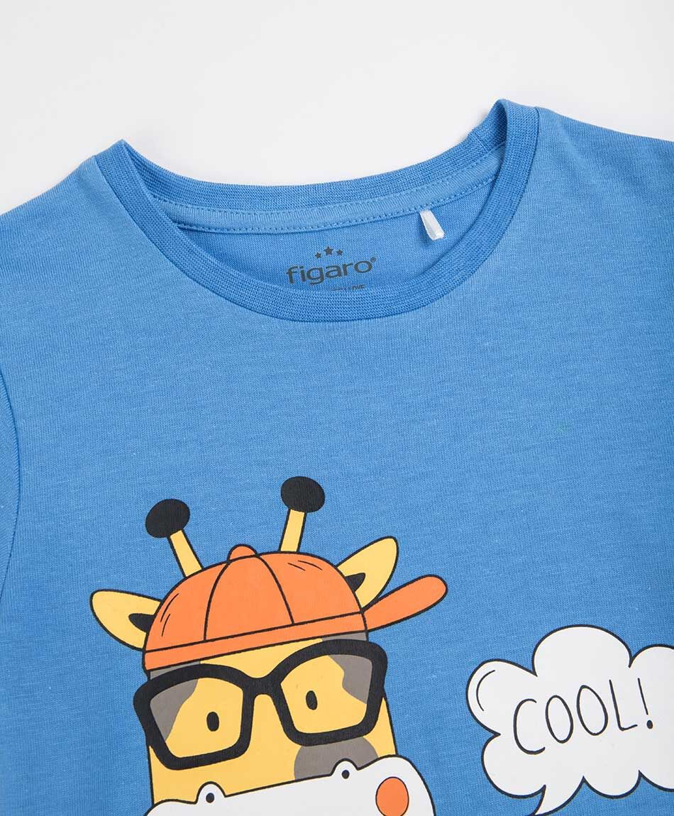 Polera beb&eacute; jirafa