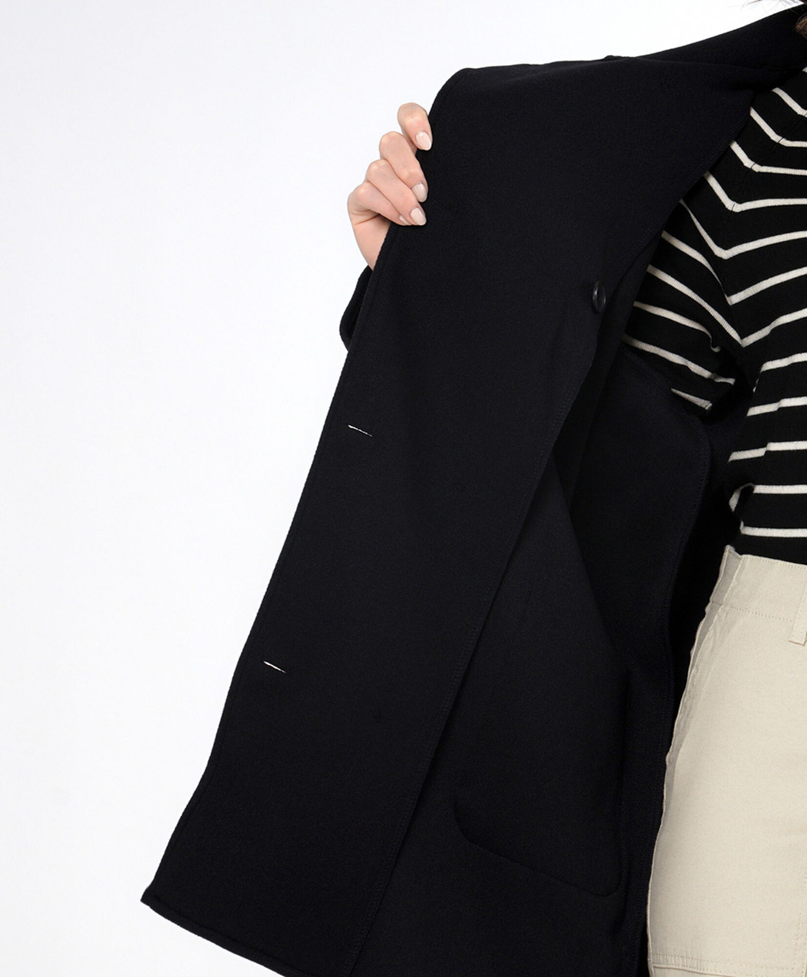 Chaqueta mujer cruzado botones Chaqueta mujer cruzado botones