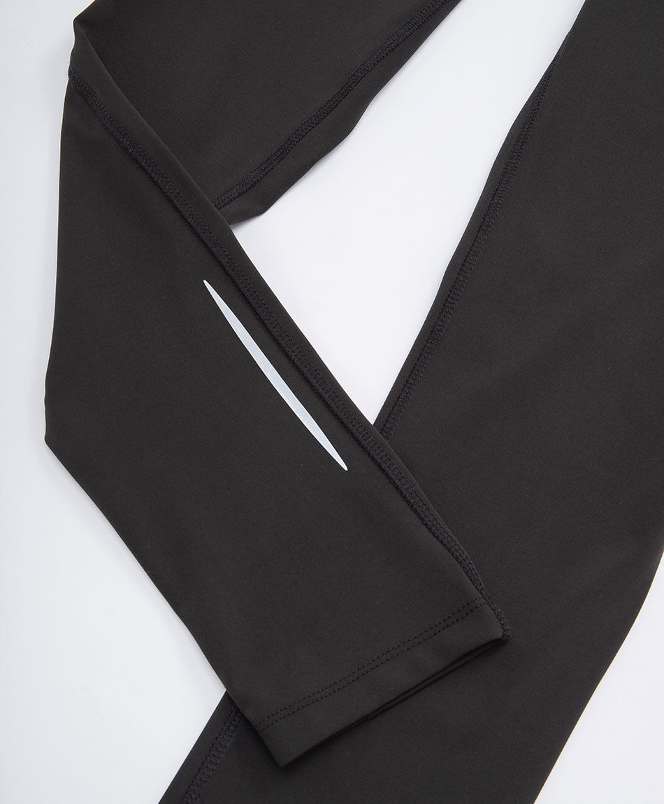 Calza deporiva mujer bolsillos black