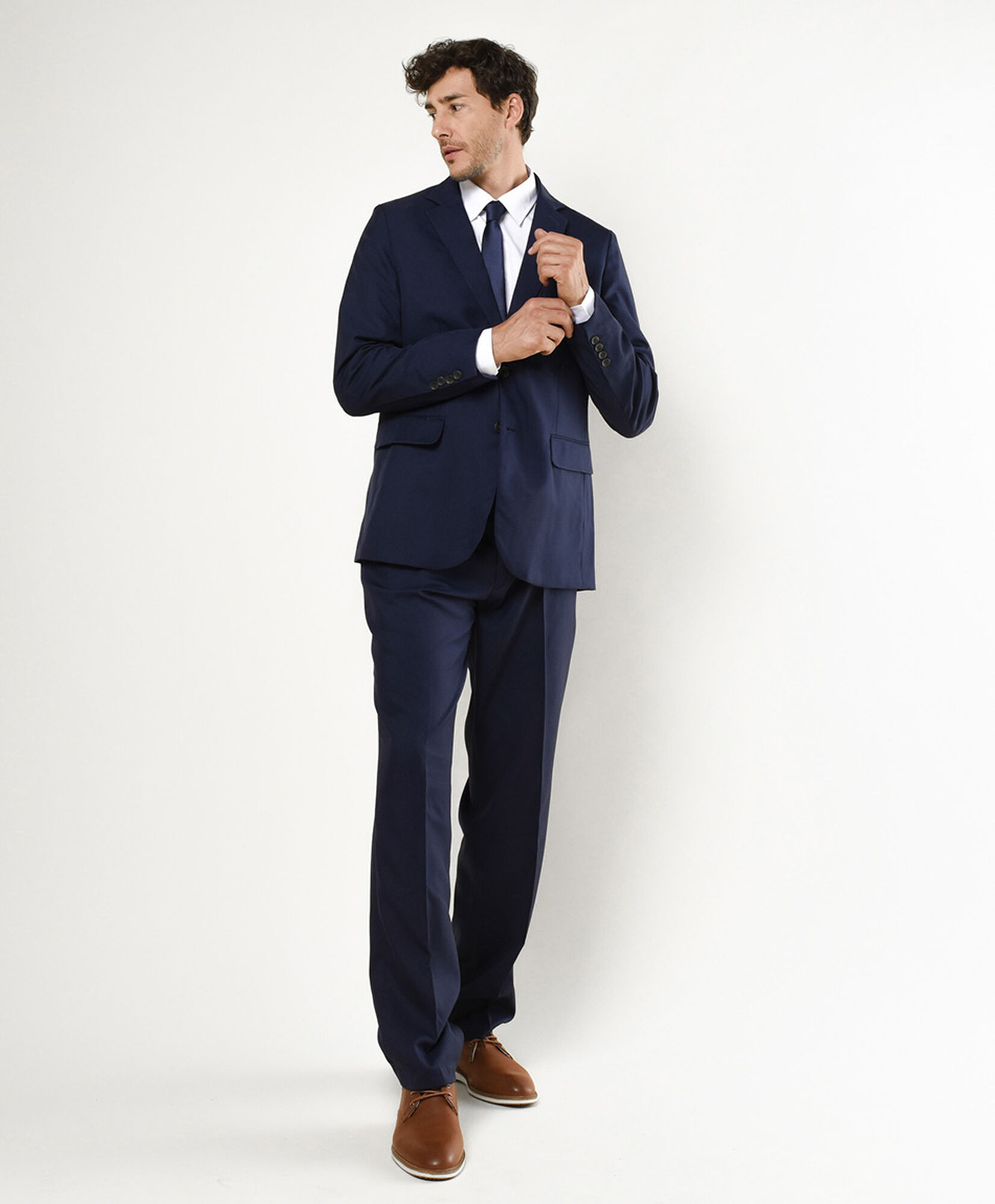 Traje formal hombre azul Traje formal hombre azul