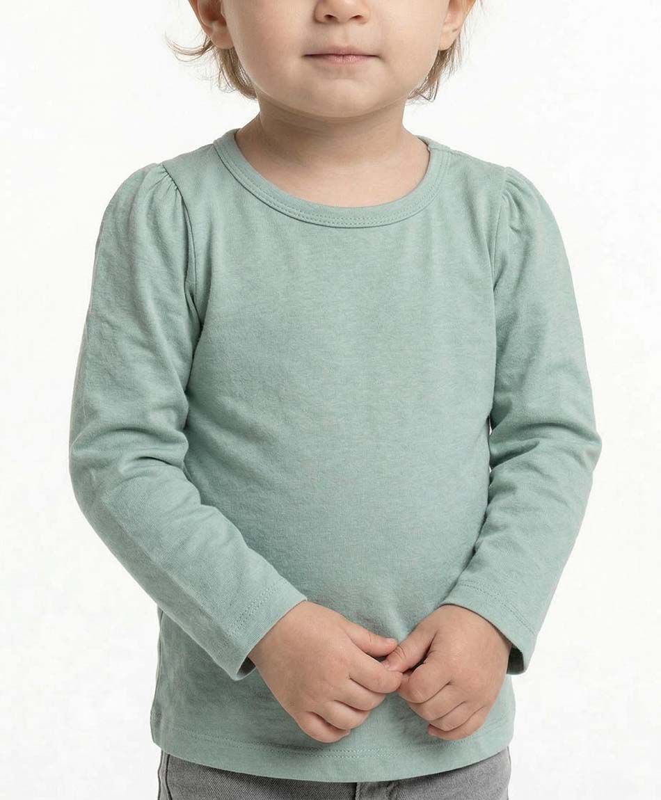 Polera beb&eacute; b&aacute;sica manga larga