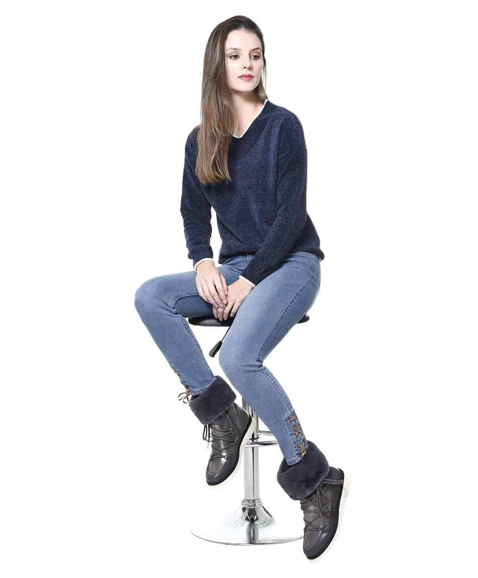 Bota piel