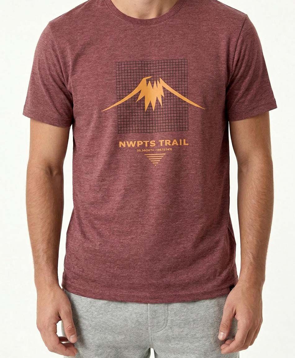 Polera deportiva hombre trail