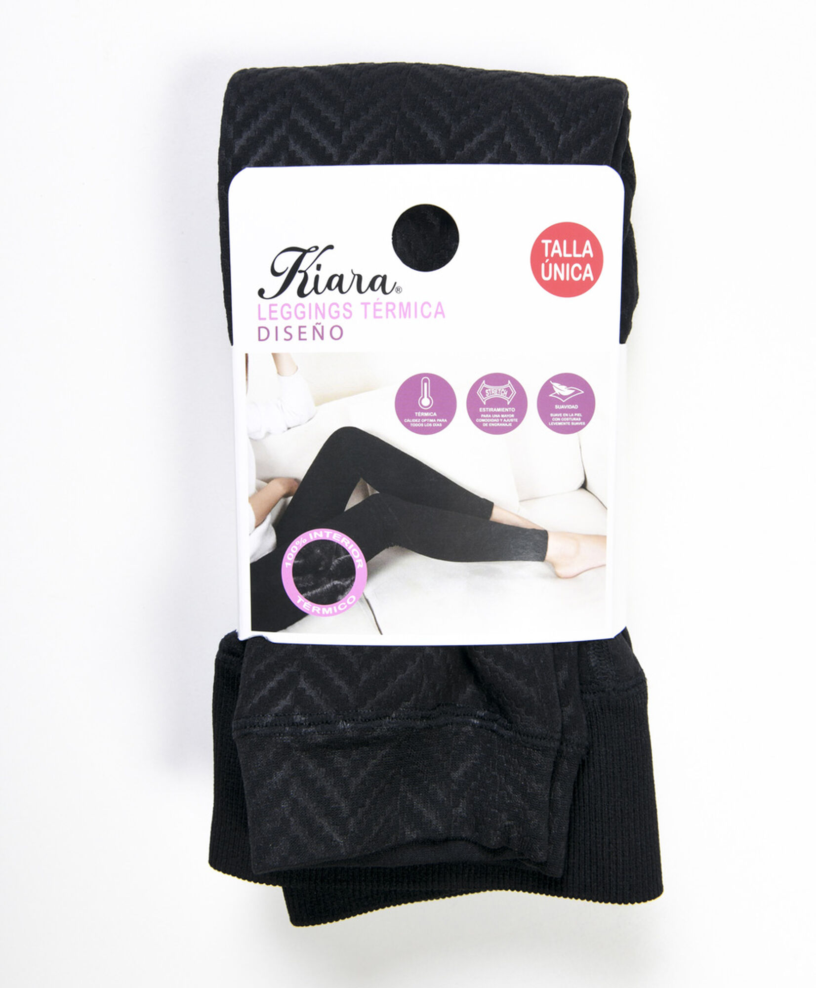 Panty leggins mujer térmica zigzag Panty leggins mujer térmica zigzag