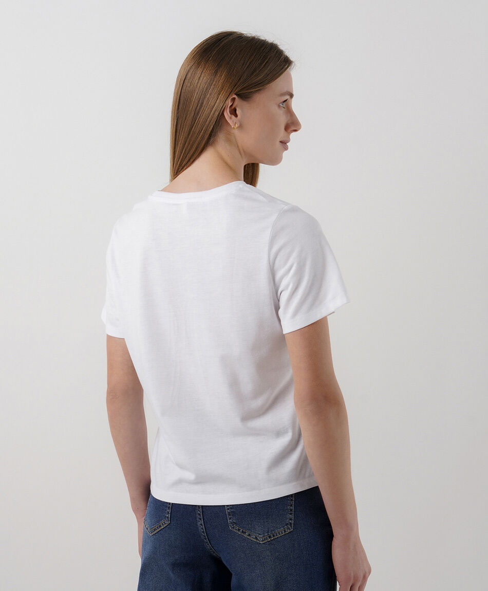 Polera mujer dibujo mujer