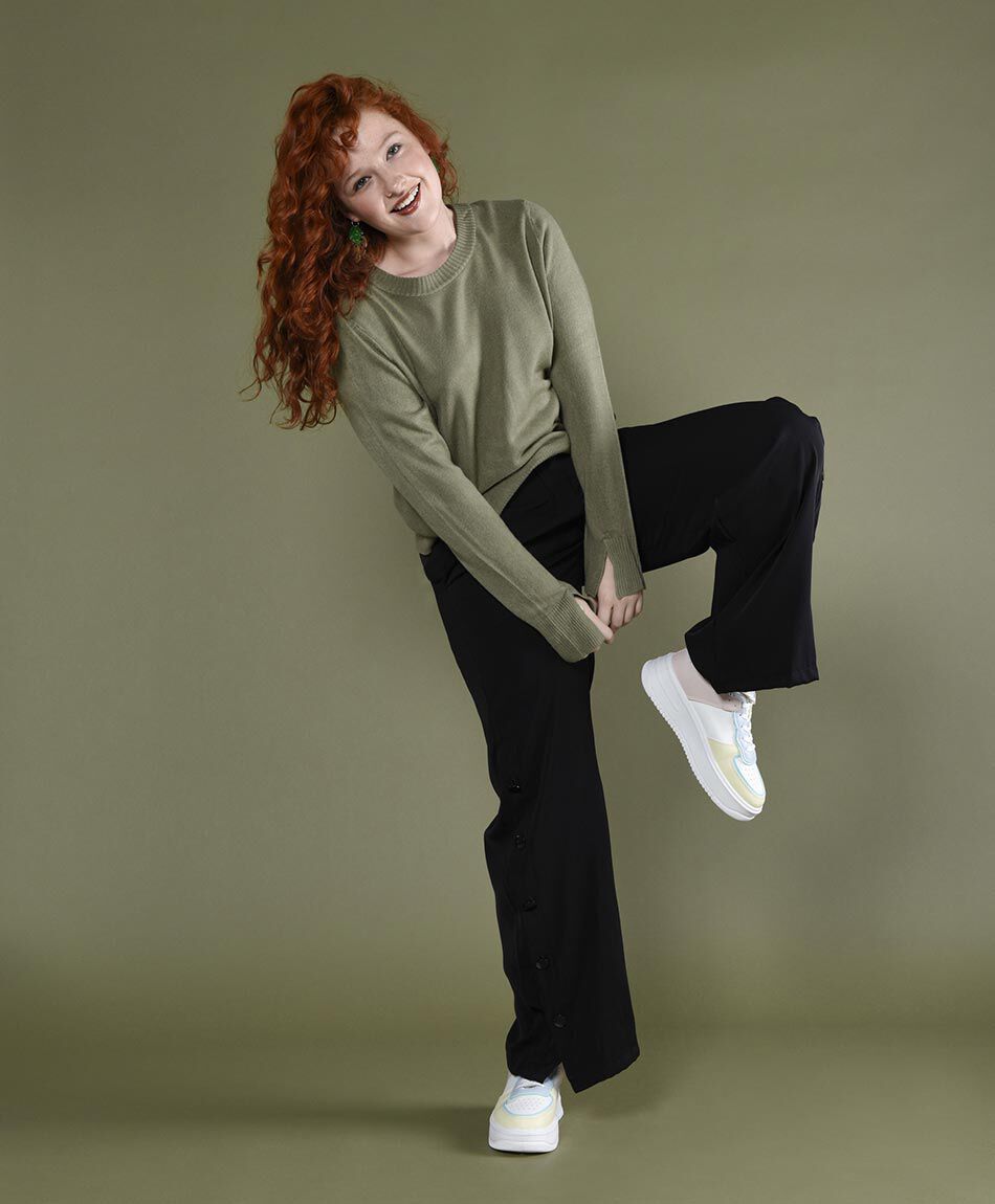 Pantal&oacute;n tiro alto