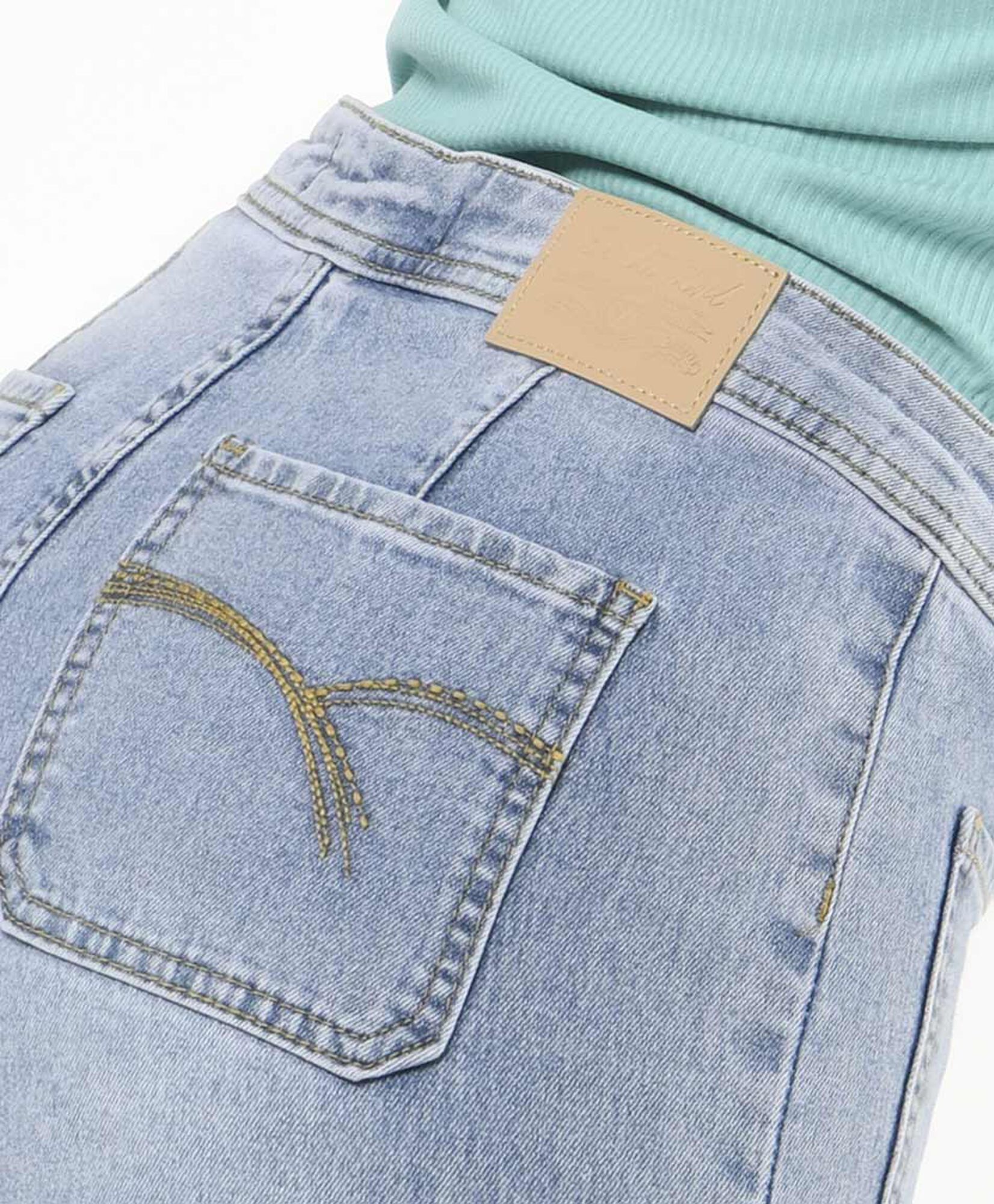 Jeans mujer botones wide Jeans mujer botones wide