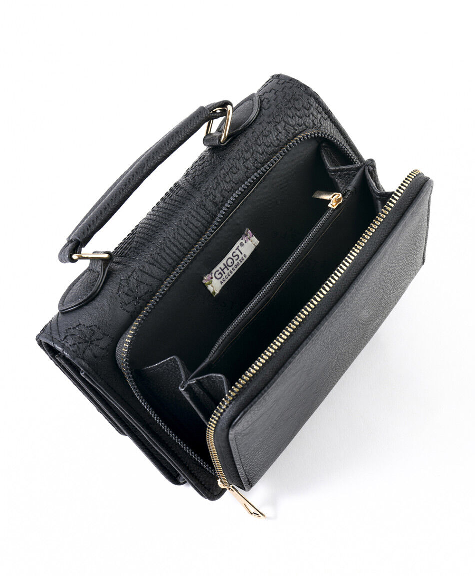 Cartera mujer dise&ntilde;o negro