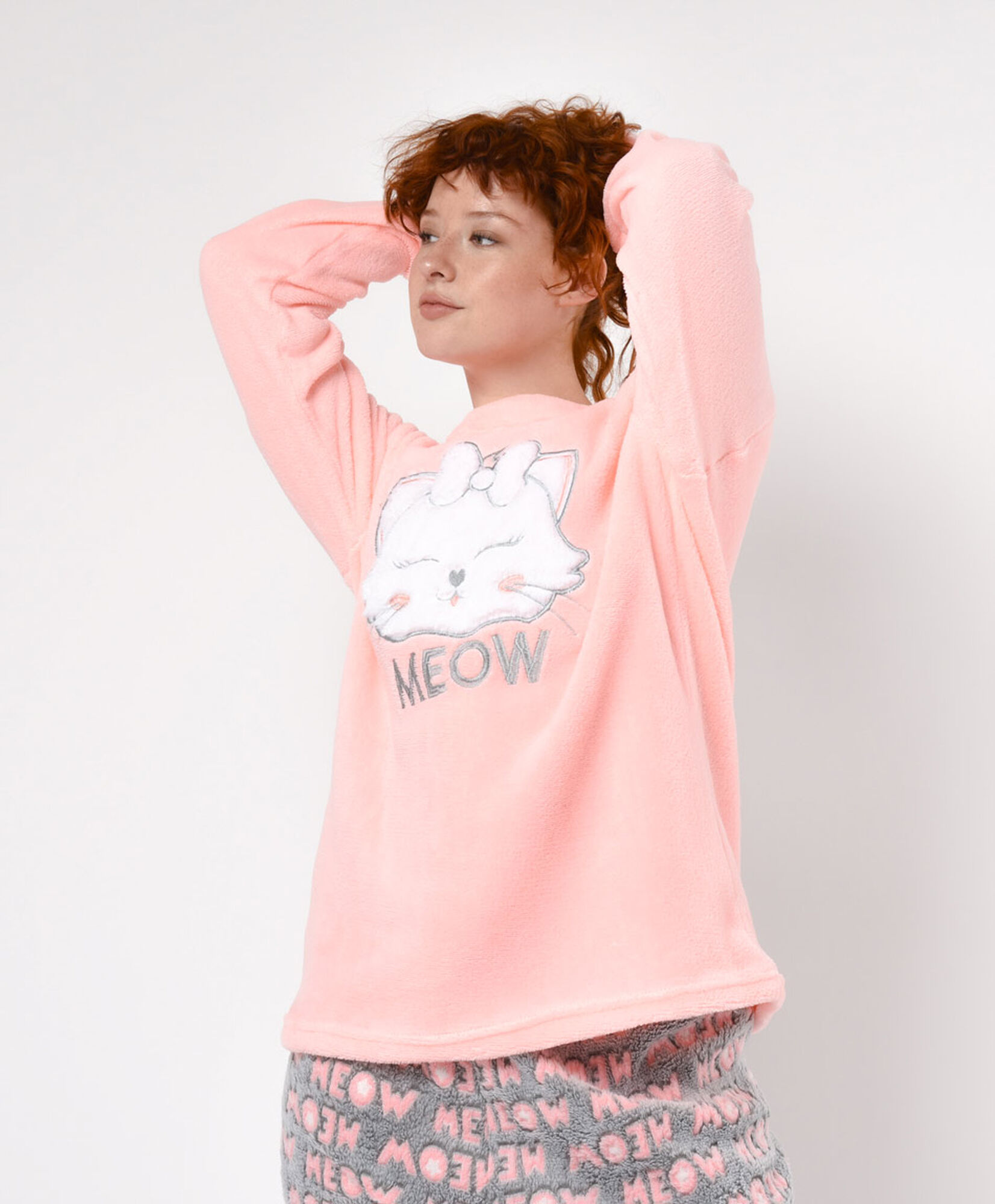 Pack pijama + calcetines mujer gato Pack pijama + calcetines mujer gato