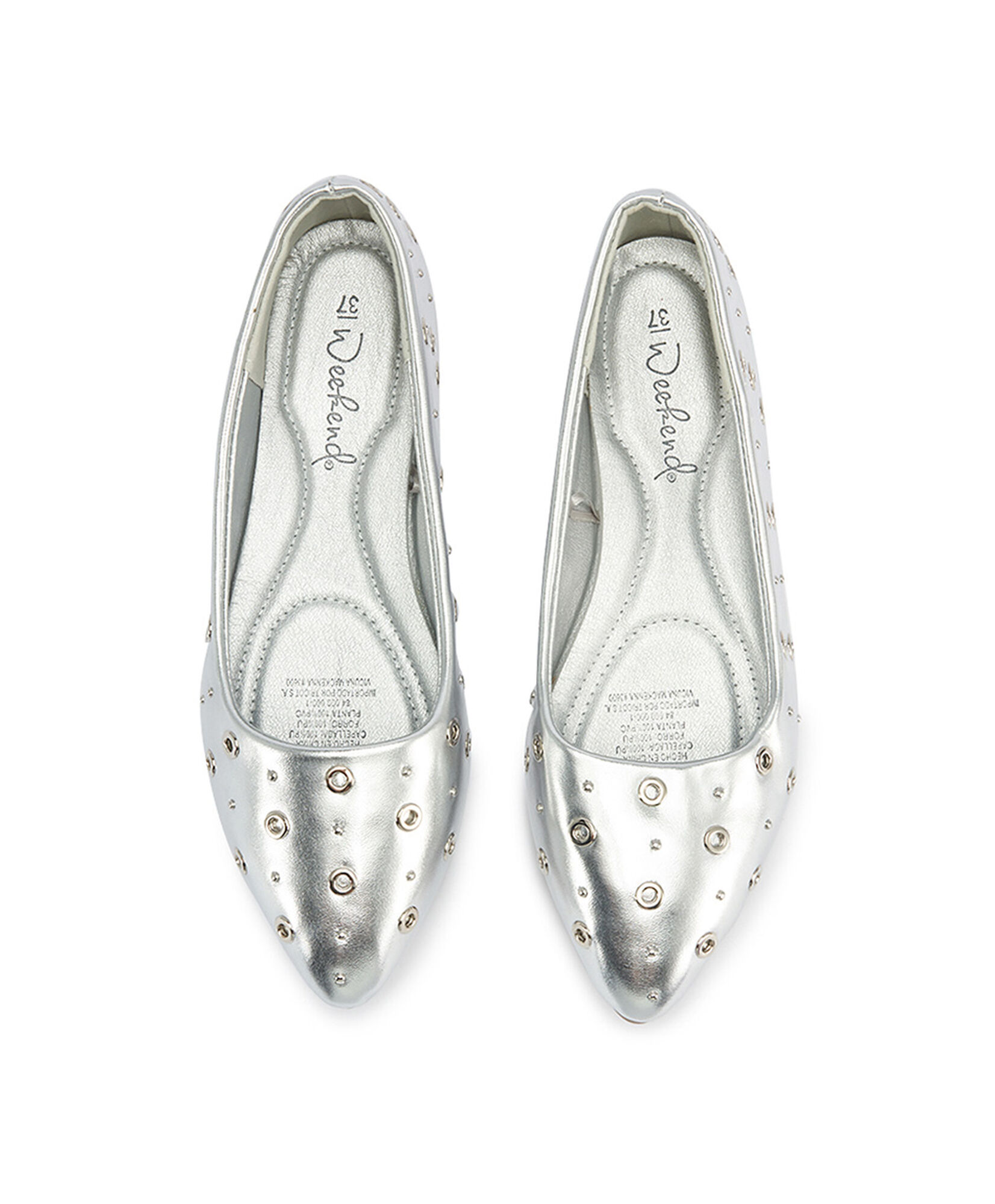 Ballerina mujer silver círculos Ballerina mujer silver círculos