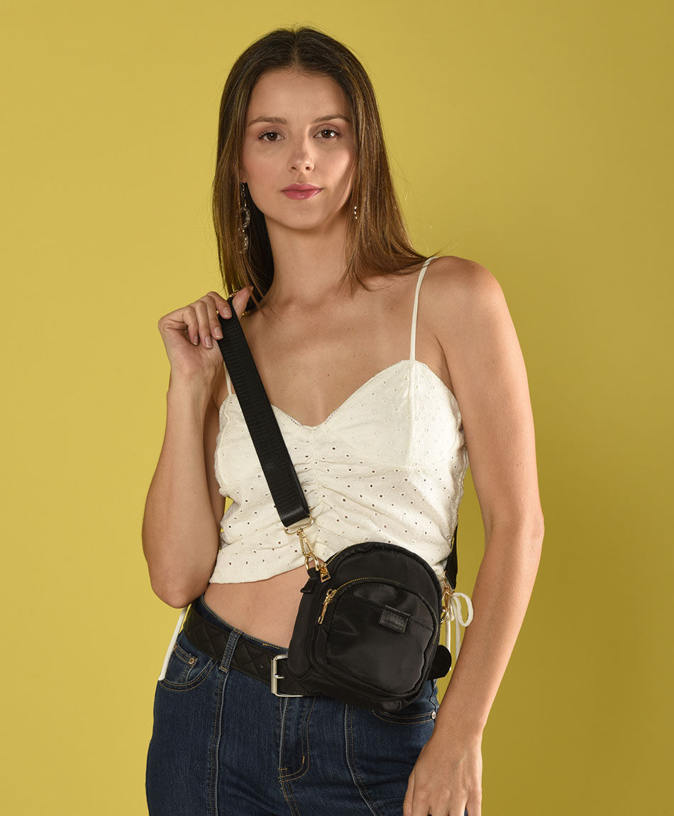 Mini cartera tela