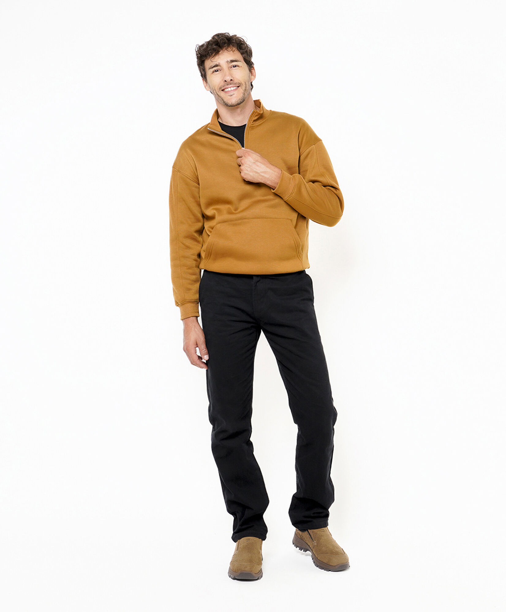 Pantalón hombre básico negro Pantalón hombre básico negro