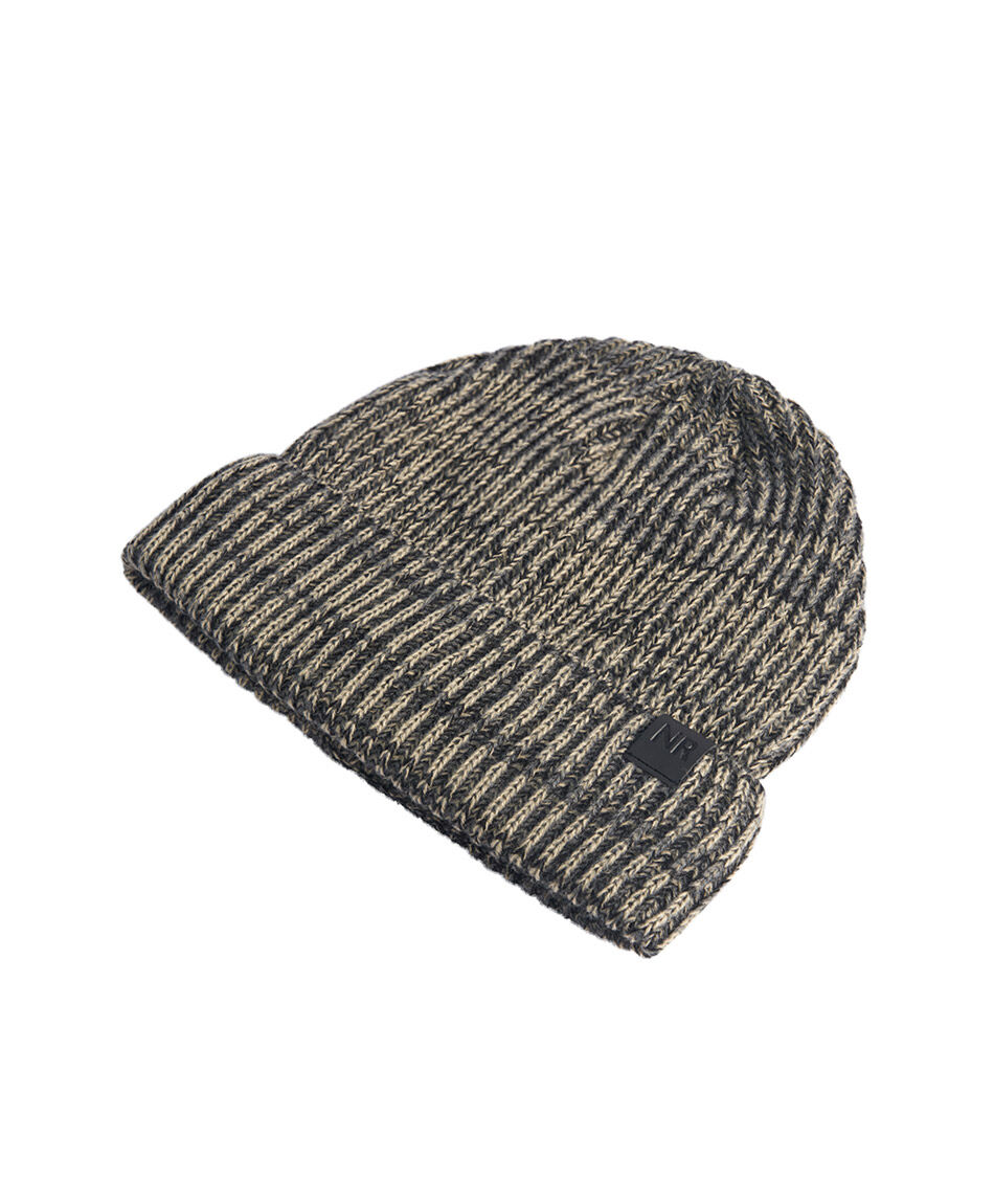Gorro hombre tejido gris