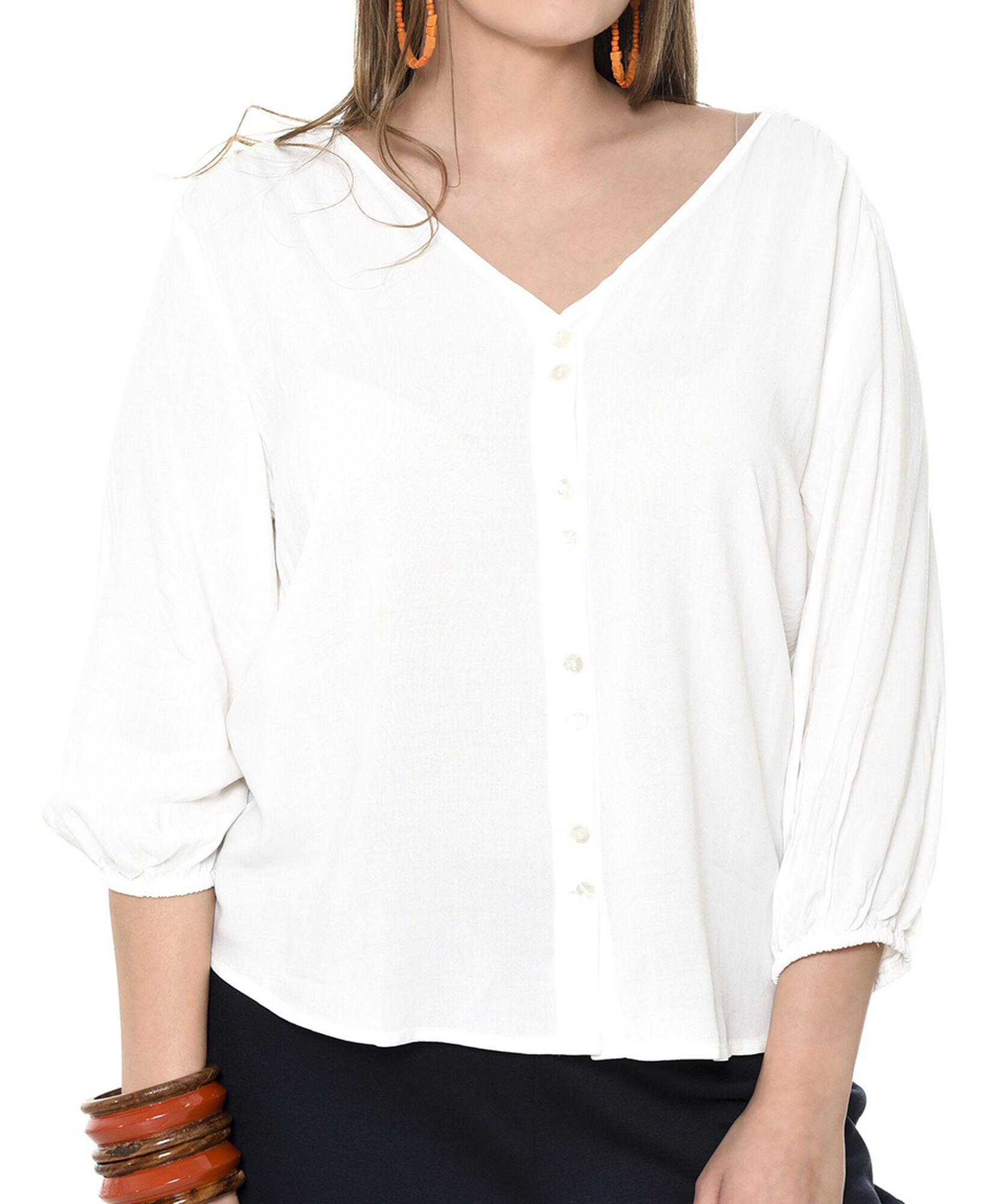 Blusa corte hombros Blusa corte hombros