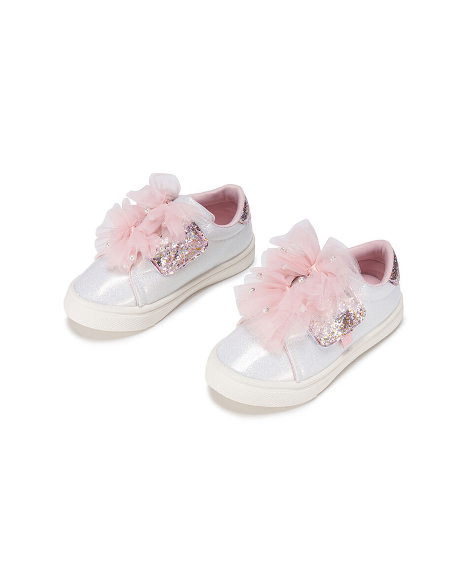 Zapatilla infantil (20 a 25) rosa tul