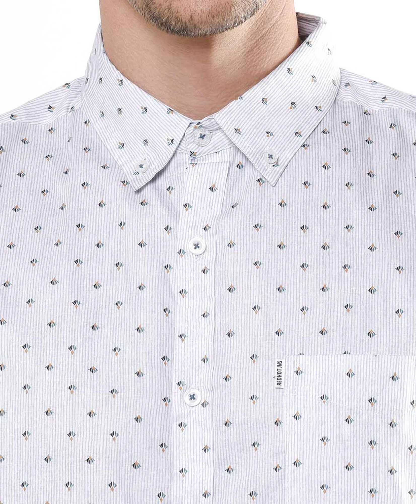Camisa hombre mini diseño color Camisa hombre mini diseño color