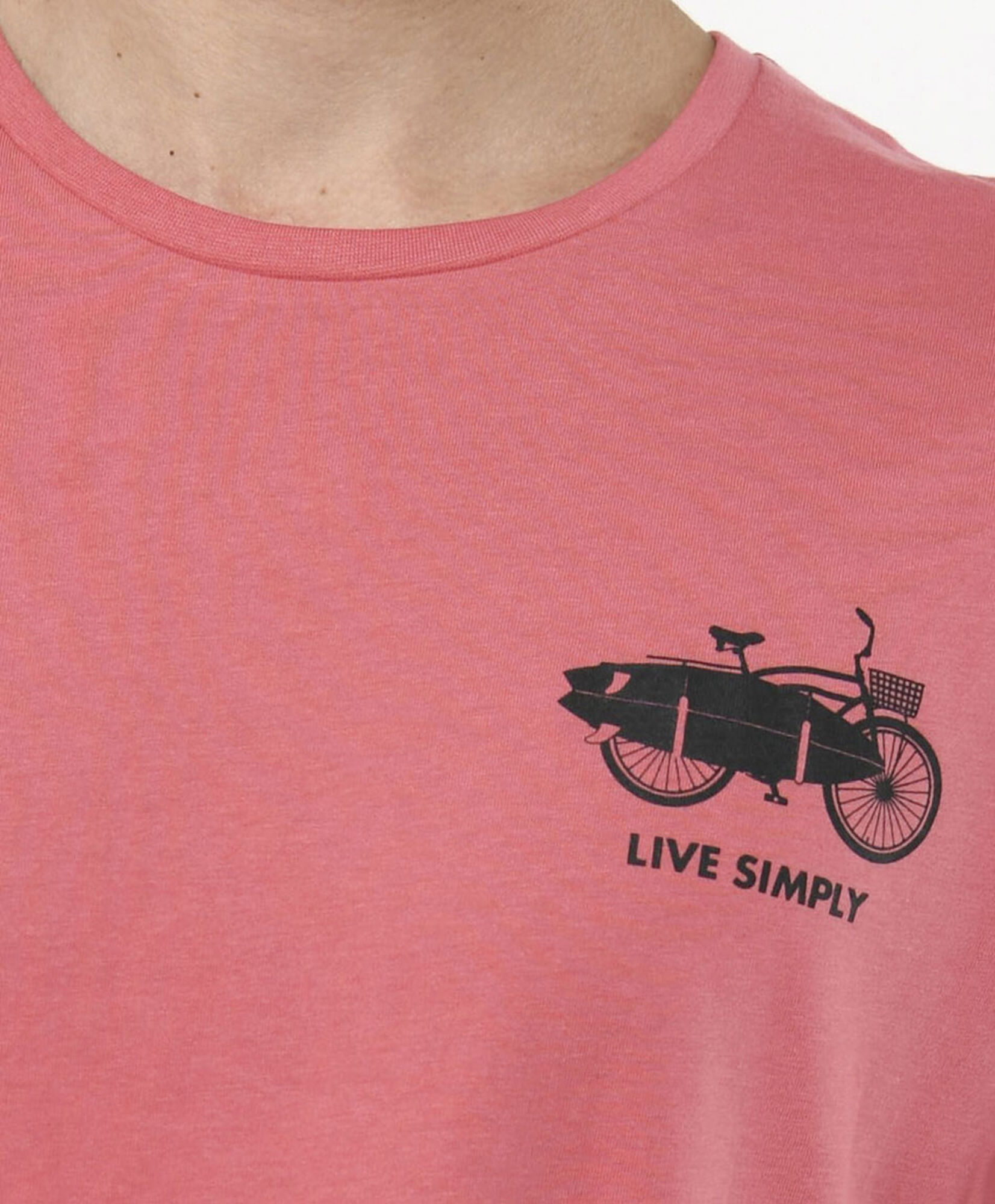 Polera hombre doble estampado Polera hombre doble estampado