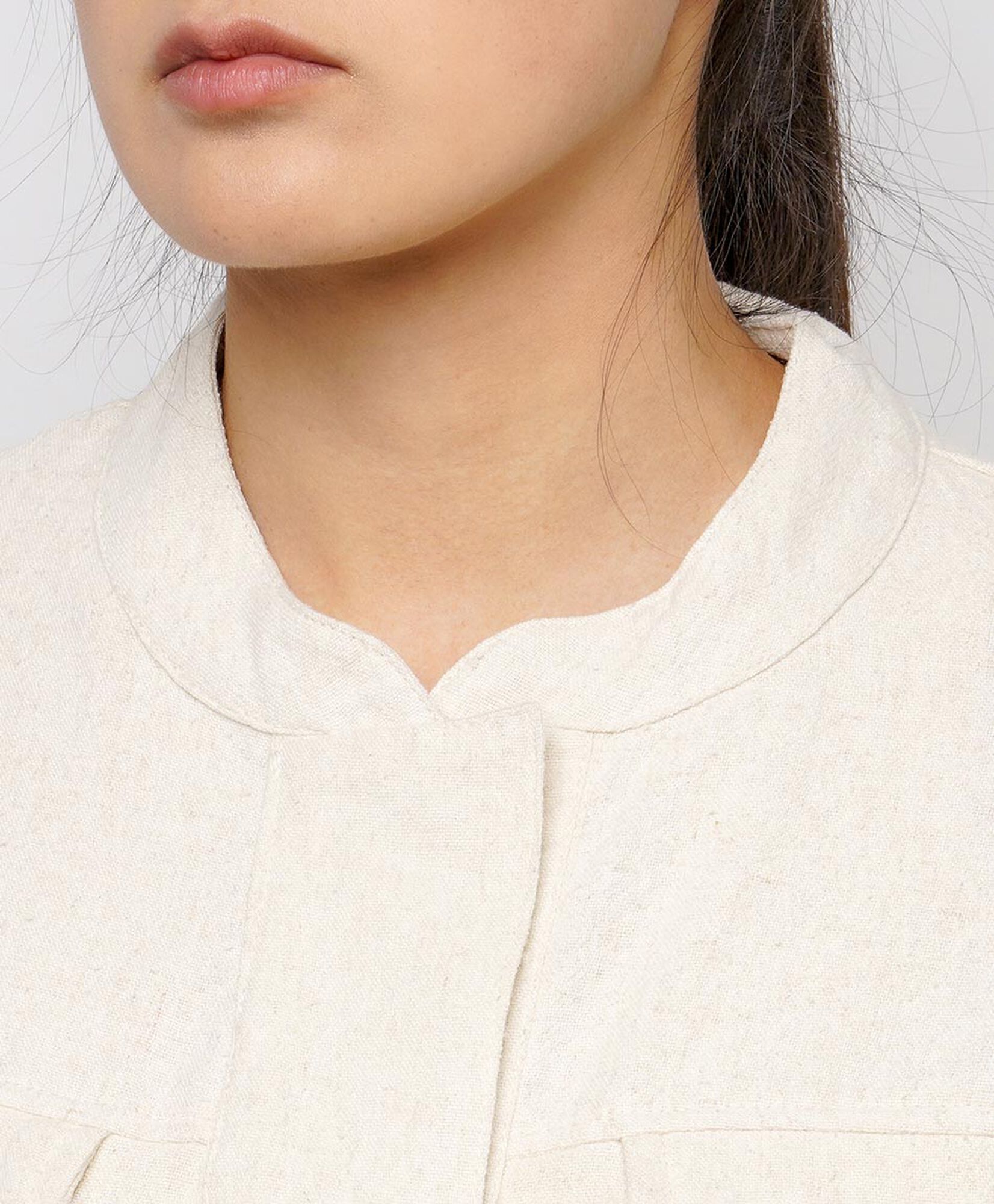 Chaqueta mujer lino cargo Chaqueta mujer lino cargo