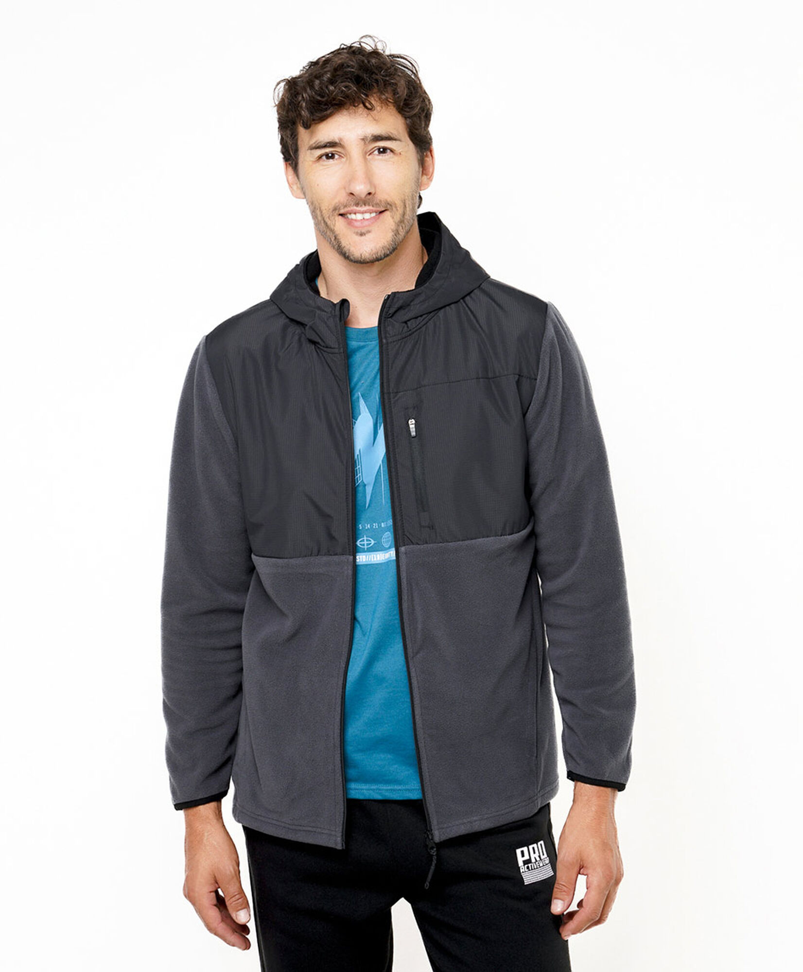 Polar deportivo hombre mix bicolor Polar deportivo hombre mix bicolor