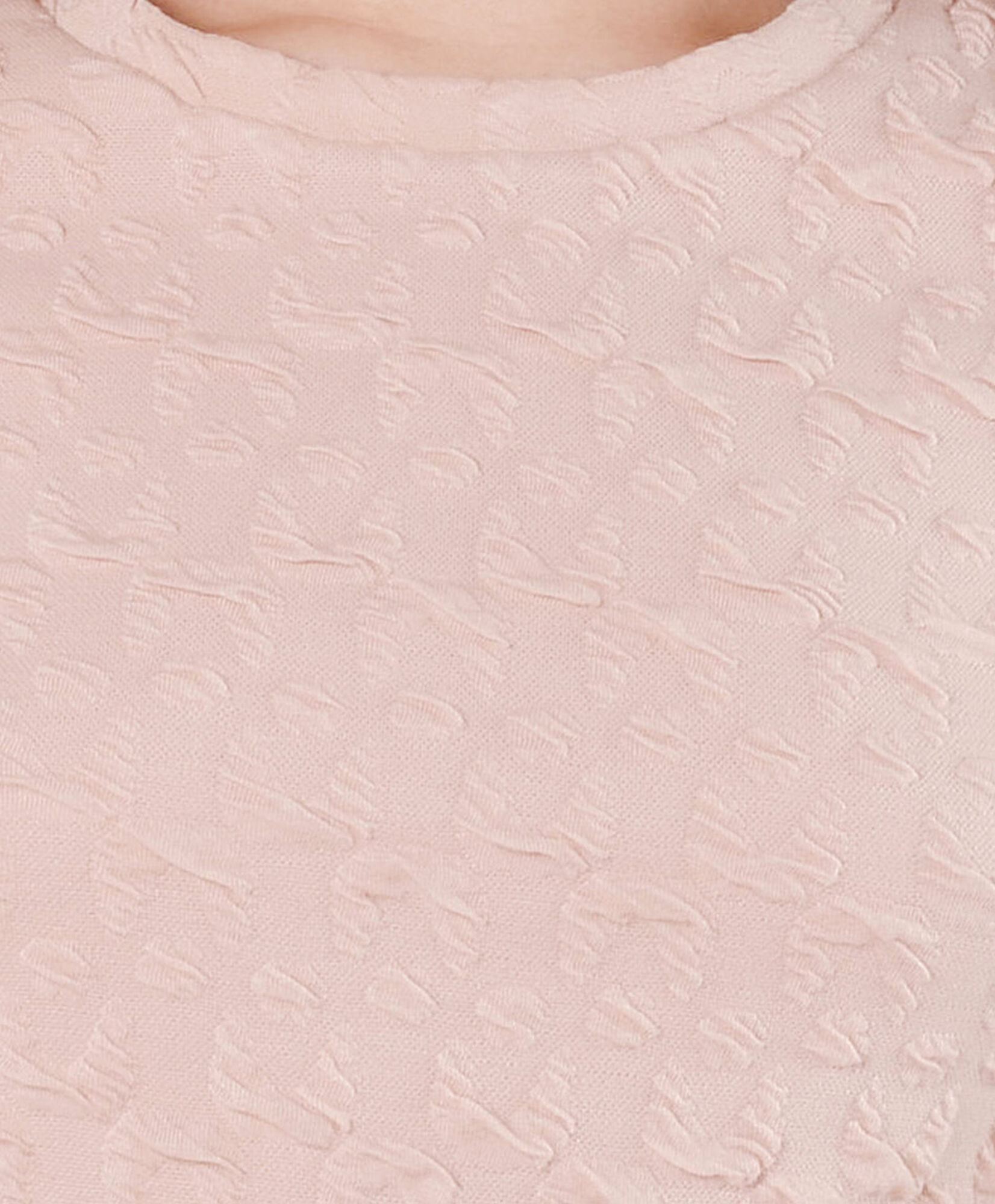 Polera mujer jacquard manga ancha Polera mujer jacquard manga ancha