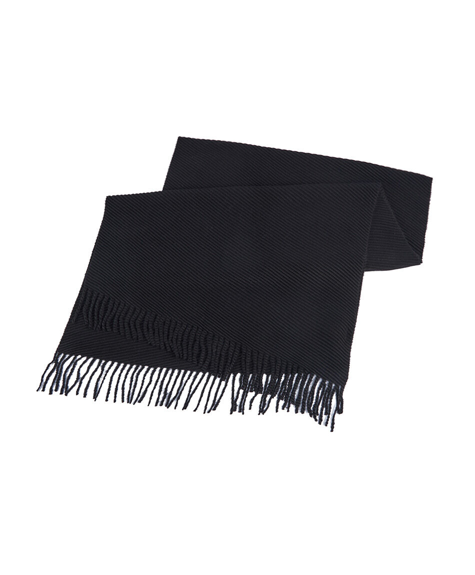 Ruana mujer negro azabache