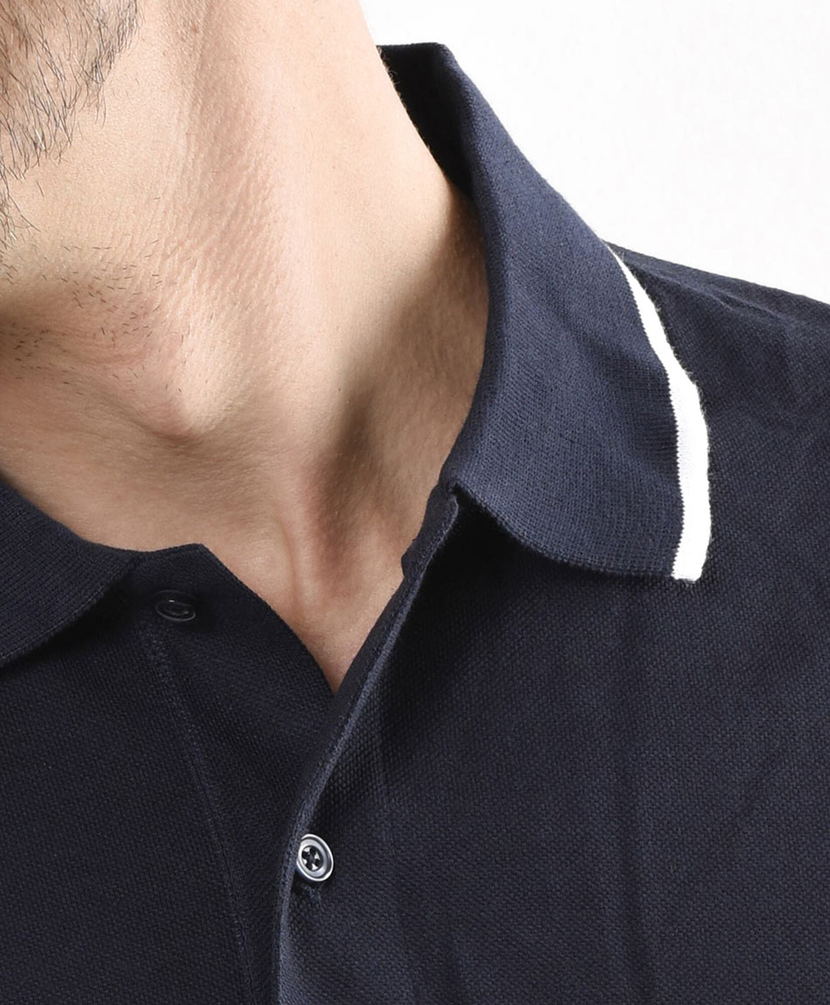 Polera hombre clásica cuello piqué Polera hombre clásica cuello piqué